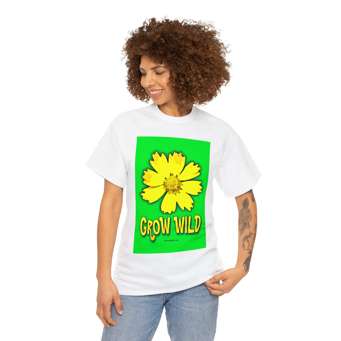 Grow Wild Unisex Heavy Cotton Tee