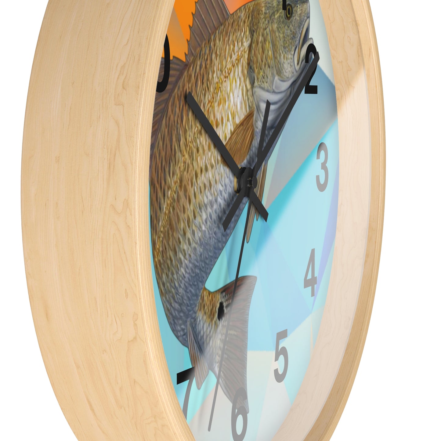 Louisiana Redfish Wall Clock