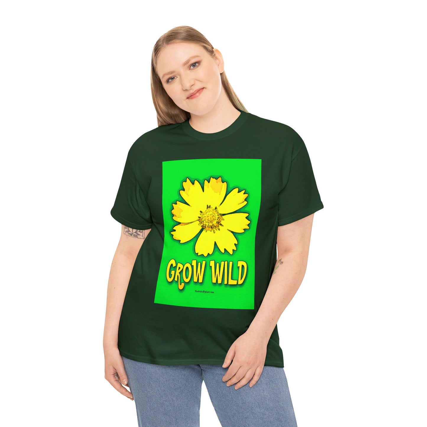 Grow Wild Unisex Heavy Cotton Tee