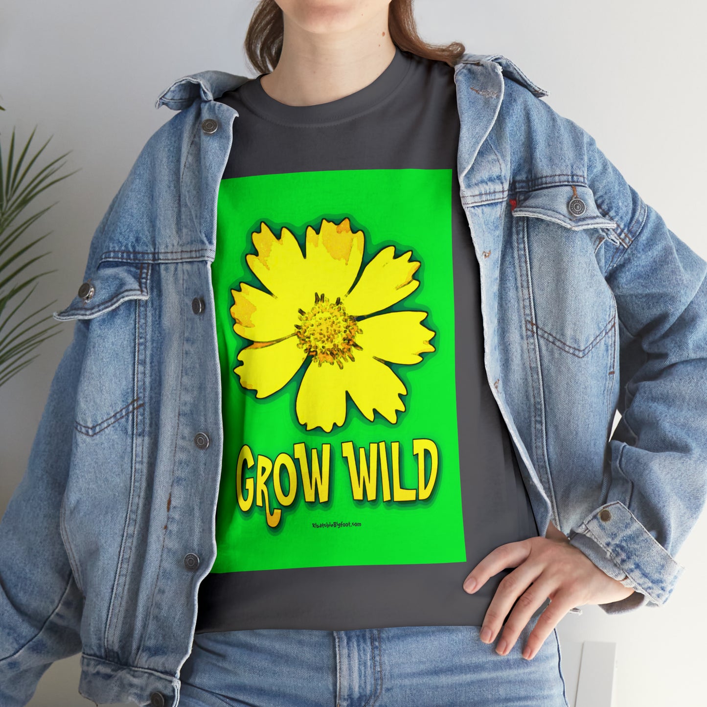 Grow Wild Unisex Heavy Cotton Tee