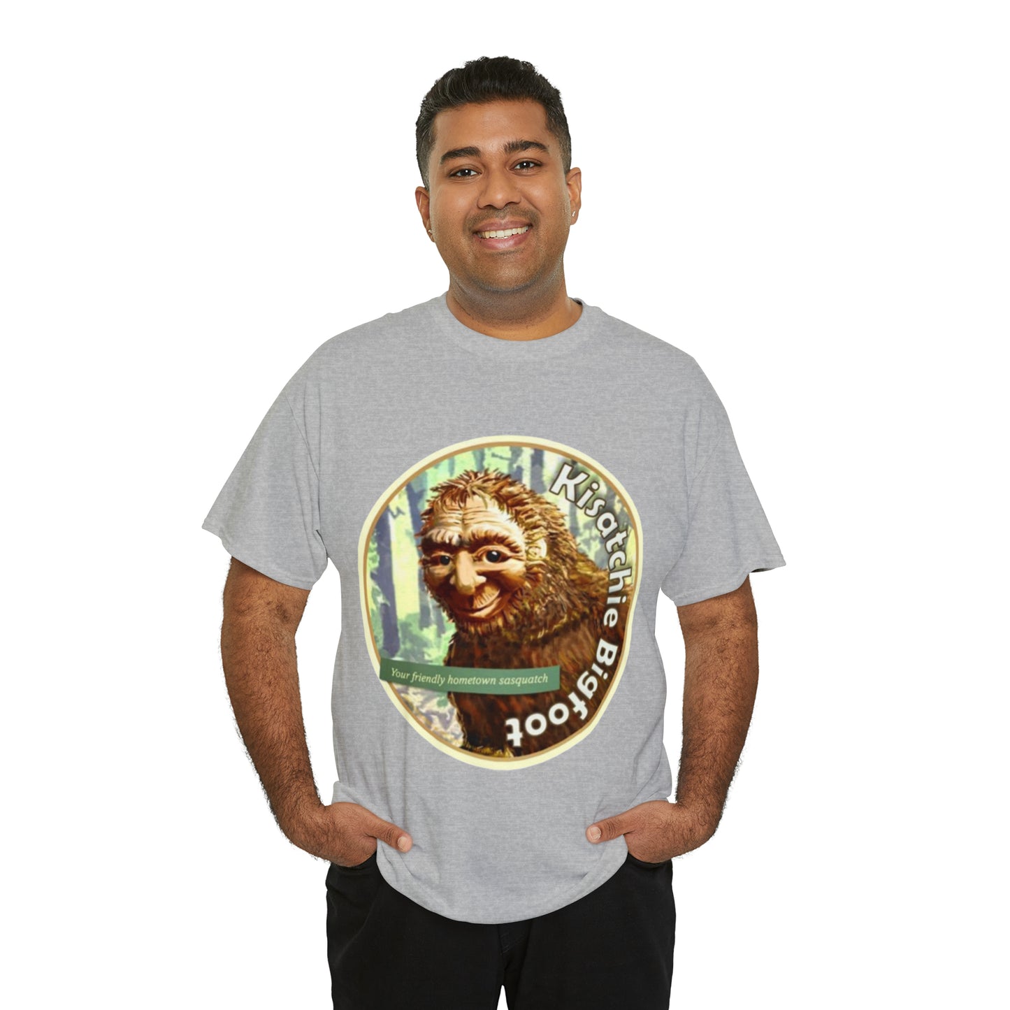 Kisatchie Bigfoot Unisex Heavy Cotton Tee