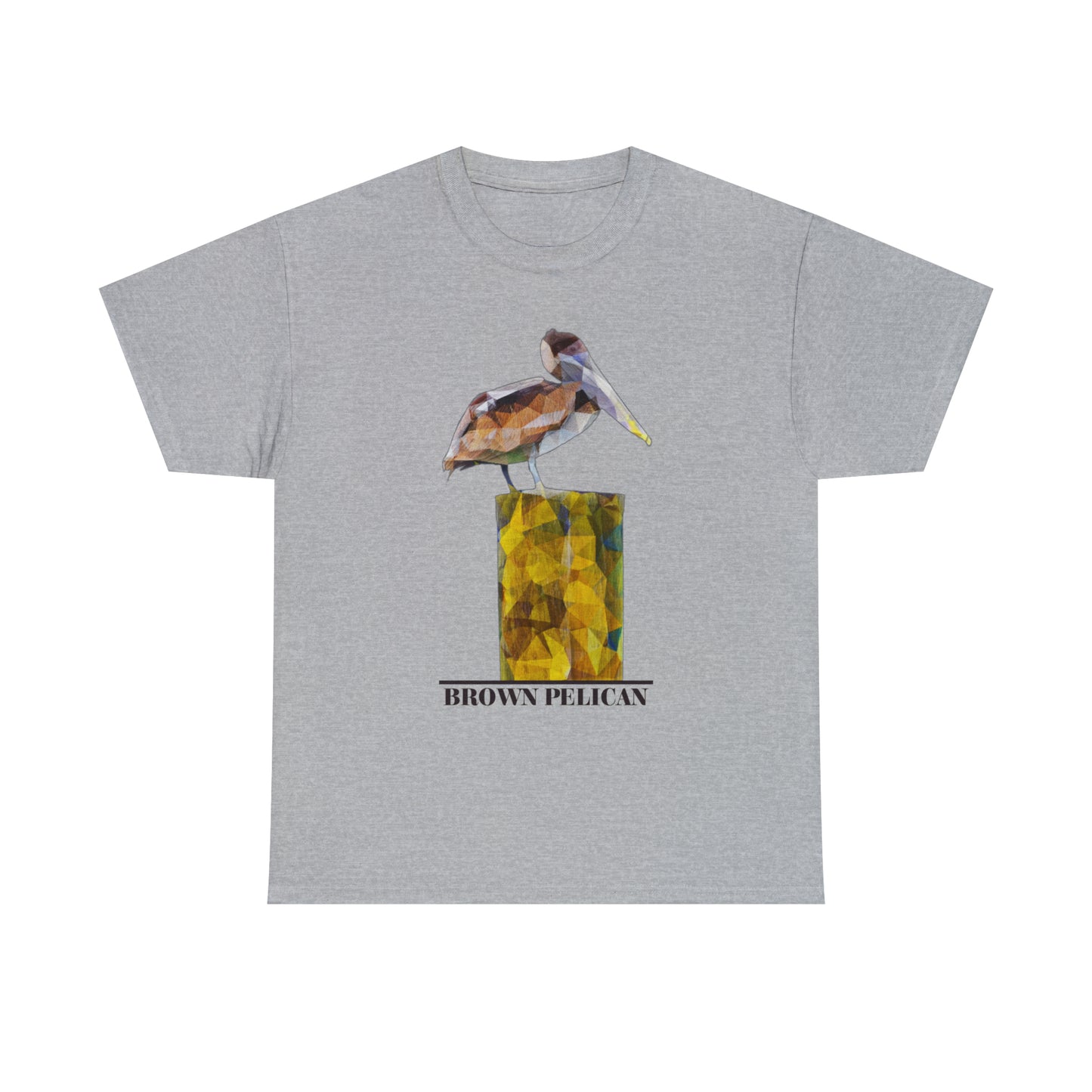 Brown Pelican Unisex Heavy Cotton Tee