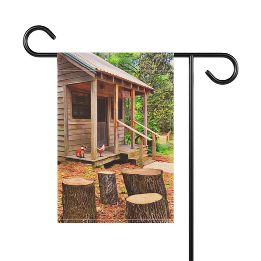 Charming Garden & House Banner for Outdoor Decor