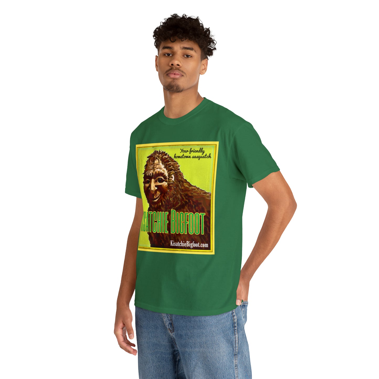 Kisatchie Bigfoot Unisex Heavy Cotton Tee