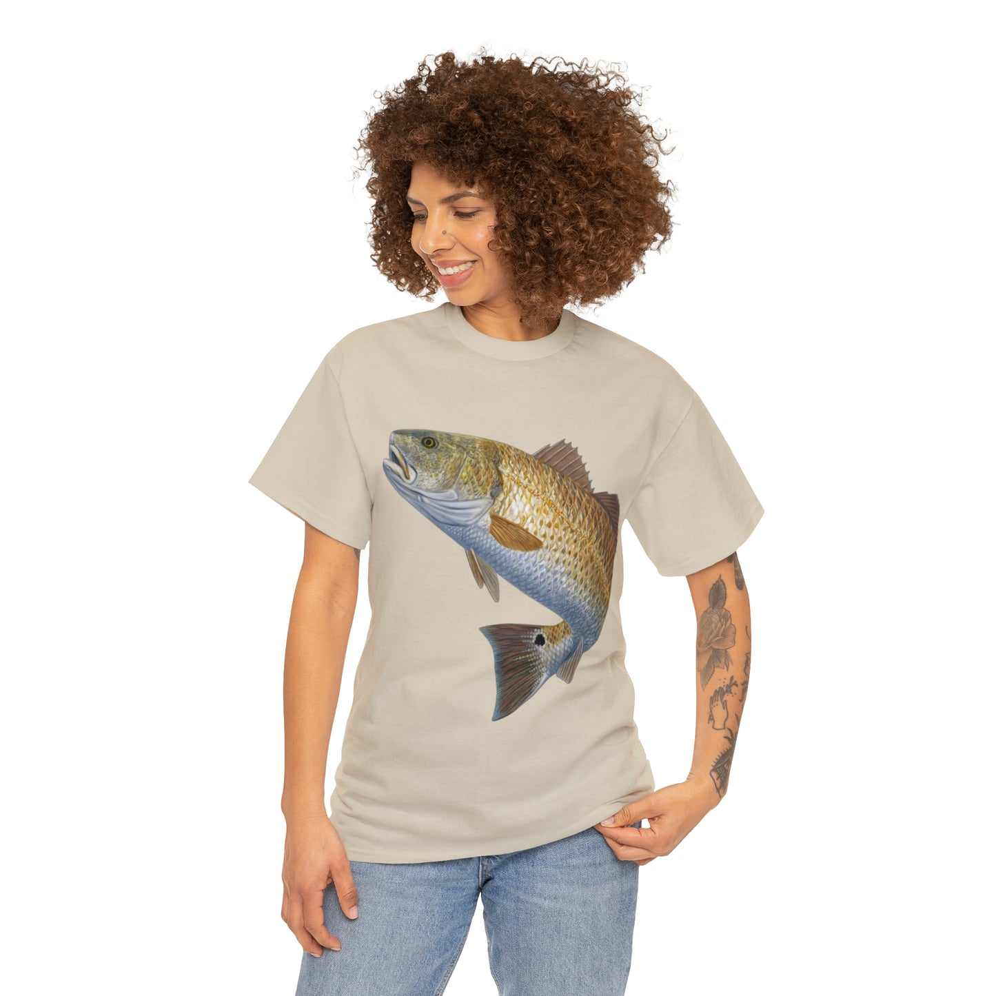 Redfish Unisex Heavy Cotton Tee