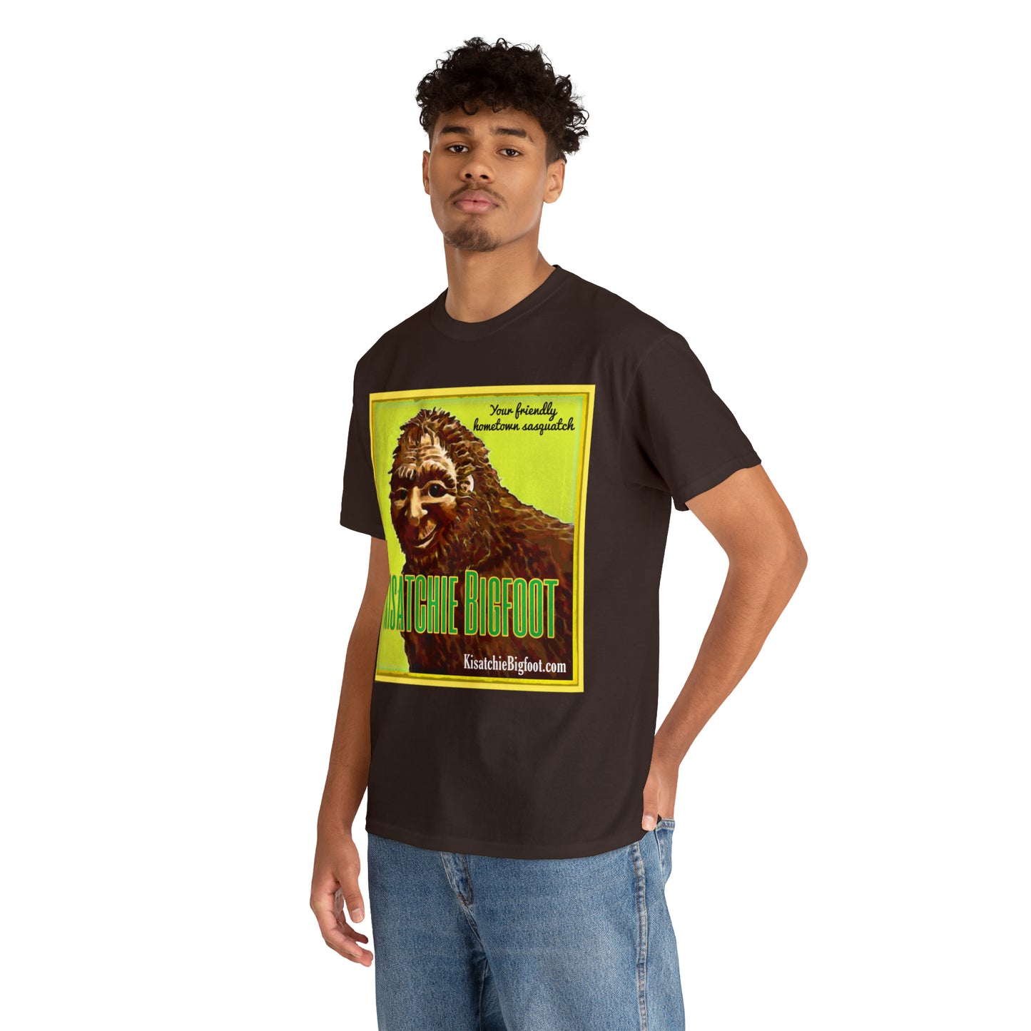 Kisatchie Bigfoot Unisex Heavy Cotton Tee