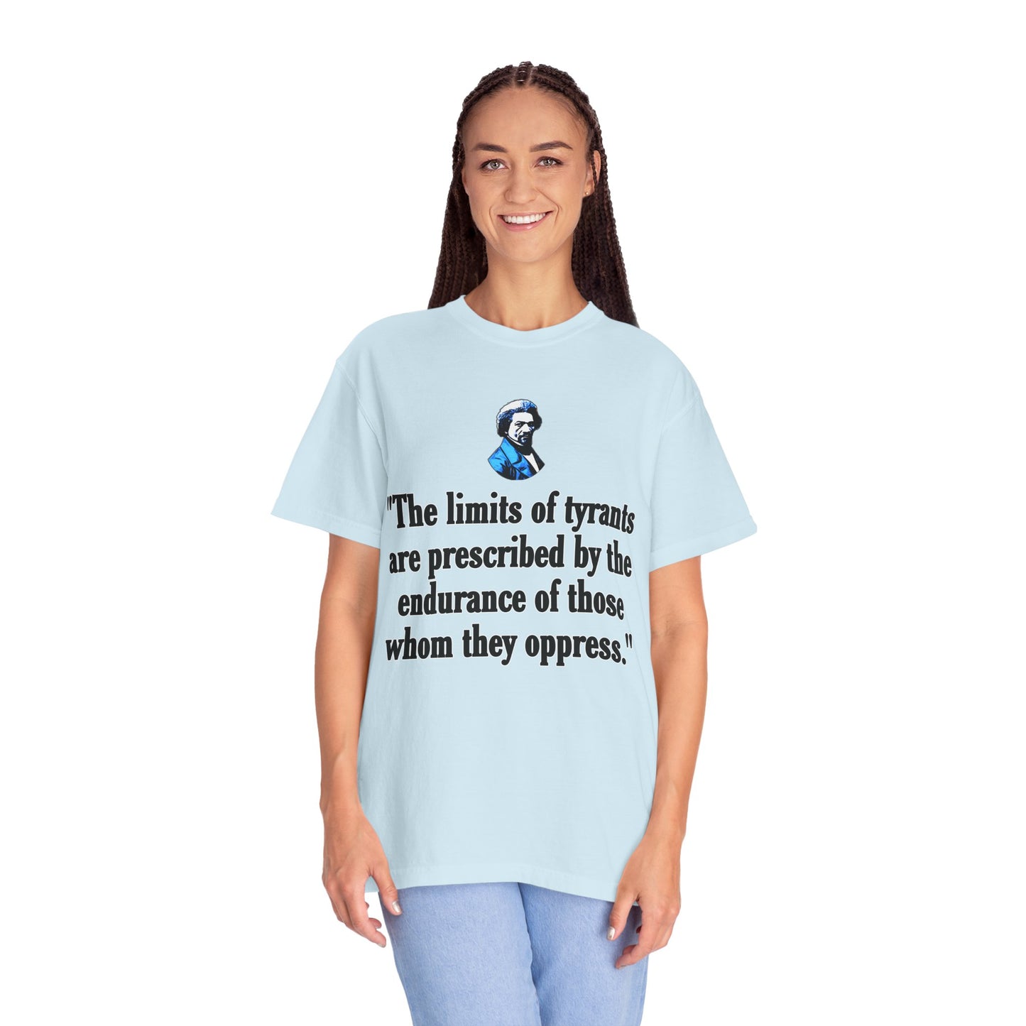 FREDERICK DOUGLASS Unisex Garment-Dyed Tee for Activists