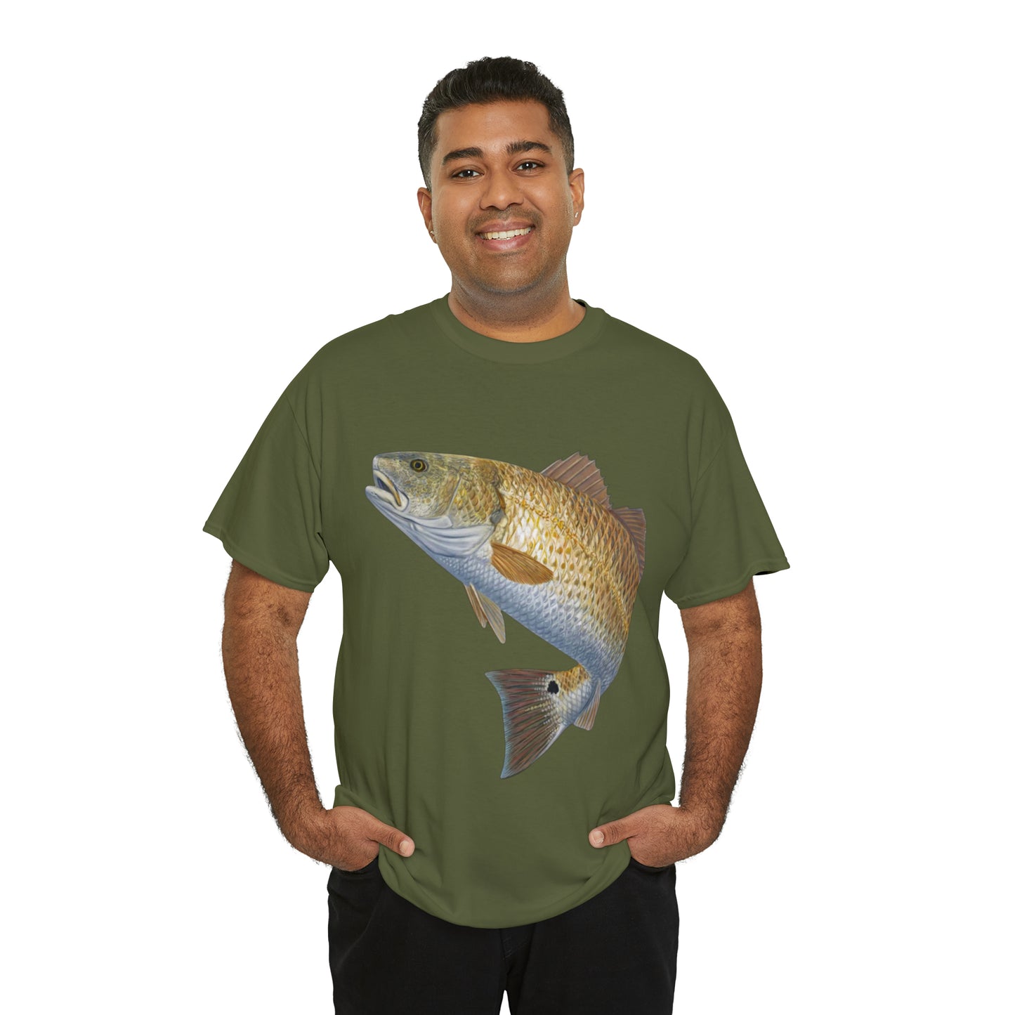 Redfish Unisex Heavy Cotton Tee