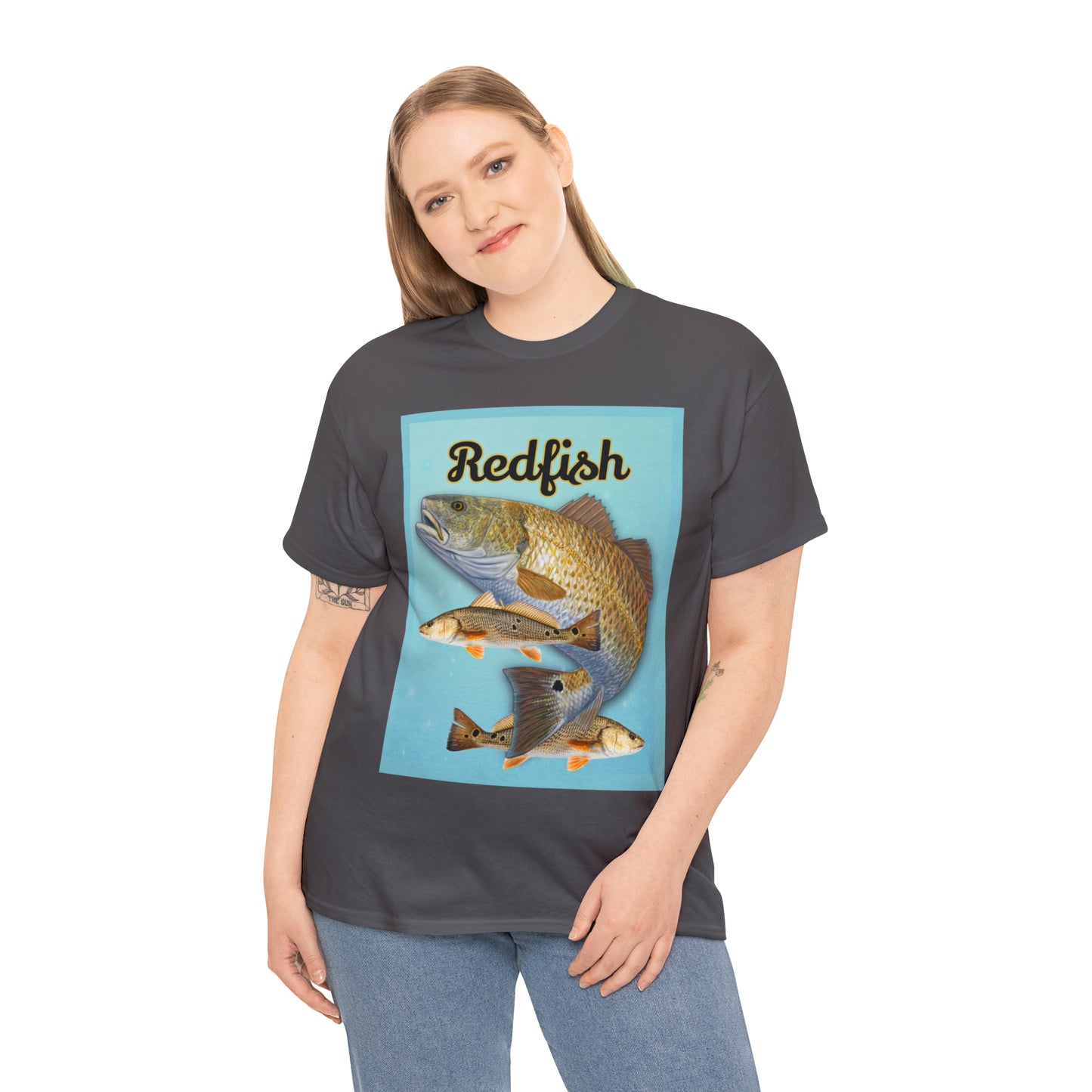 Redfish Unisex Heavy Cotton Tee