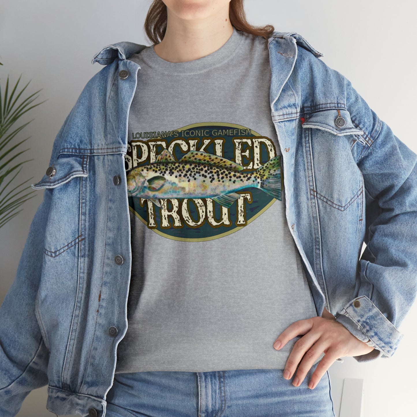 Speckled Trout Unisex Heavy Cotton Tee