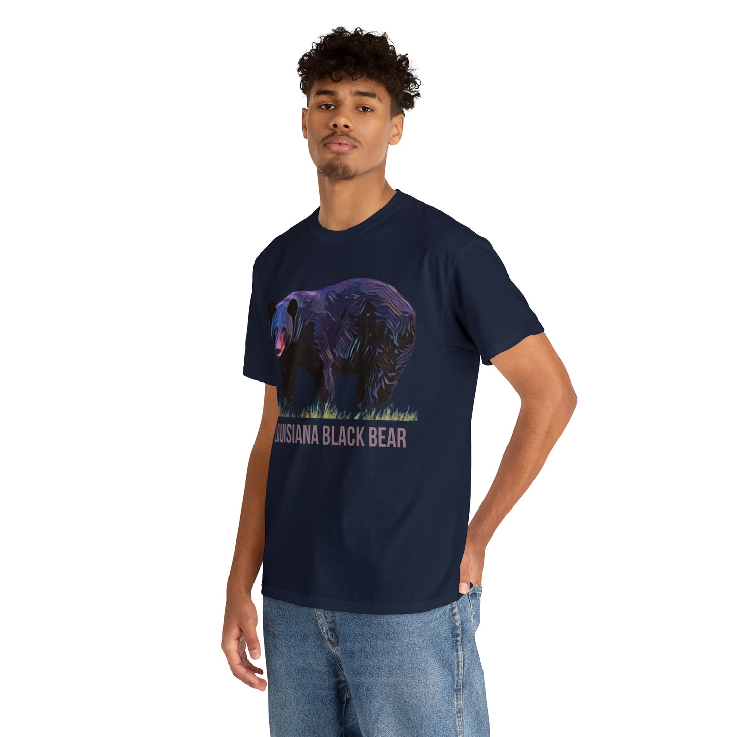 Louisiana Black Bear Unisex Heavy Cotton Tee