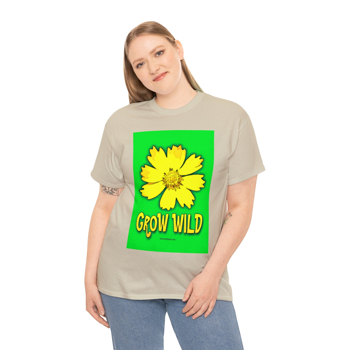 Grow Wild Unisex Heavy Cotton Tee