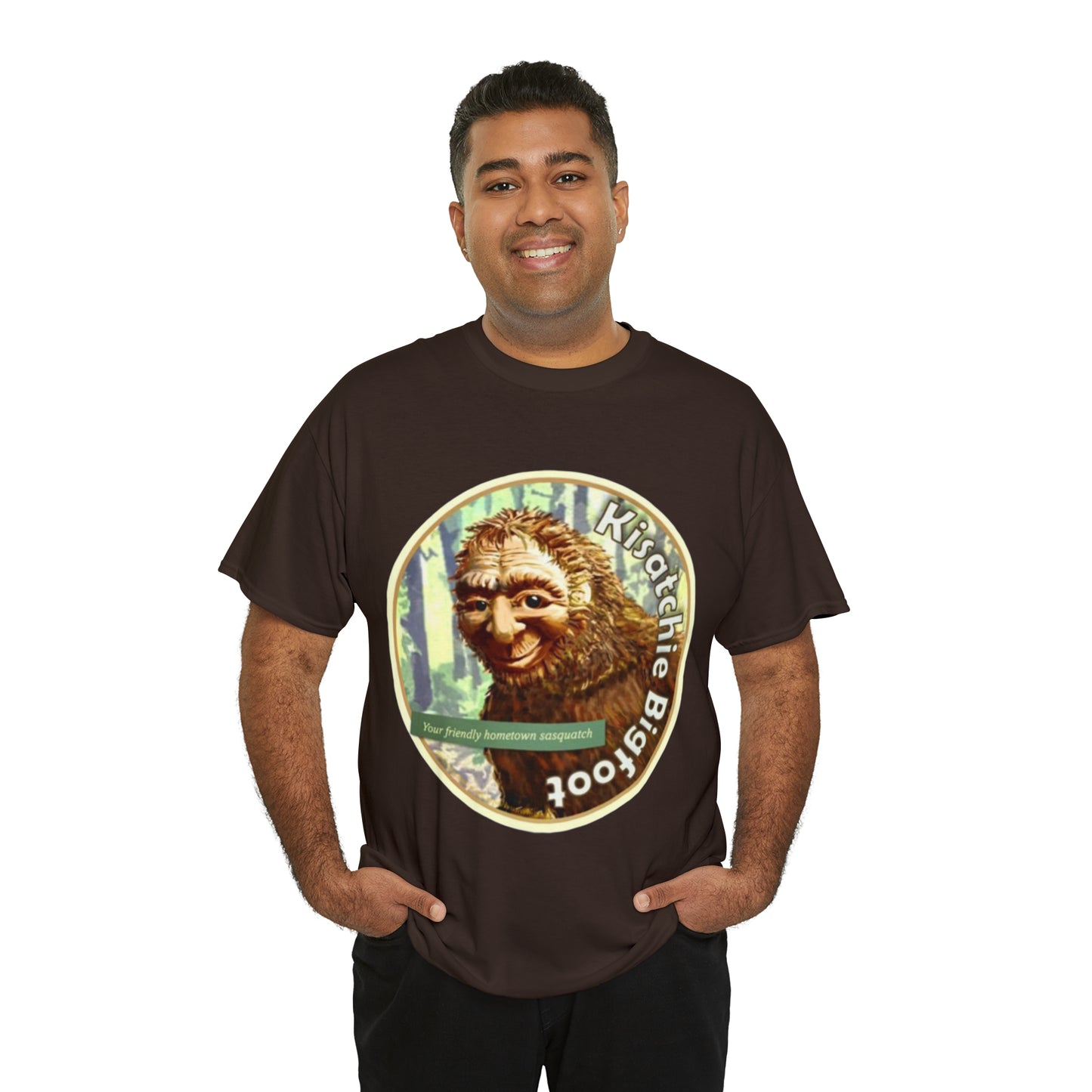 Kisatchie Bigfoot Unisex Heavy Cotton Tee