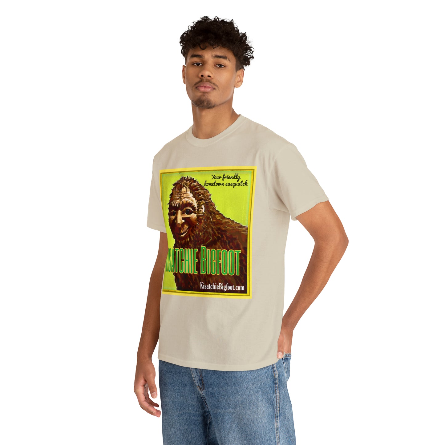 Kisatchie Bigfoot Unisex Heavy Cotton Tee