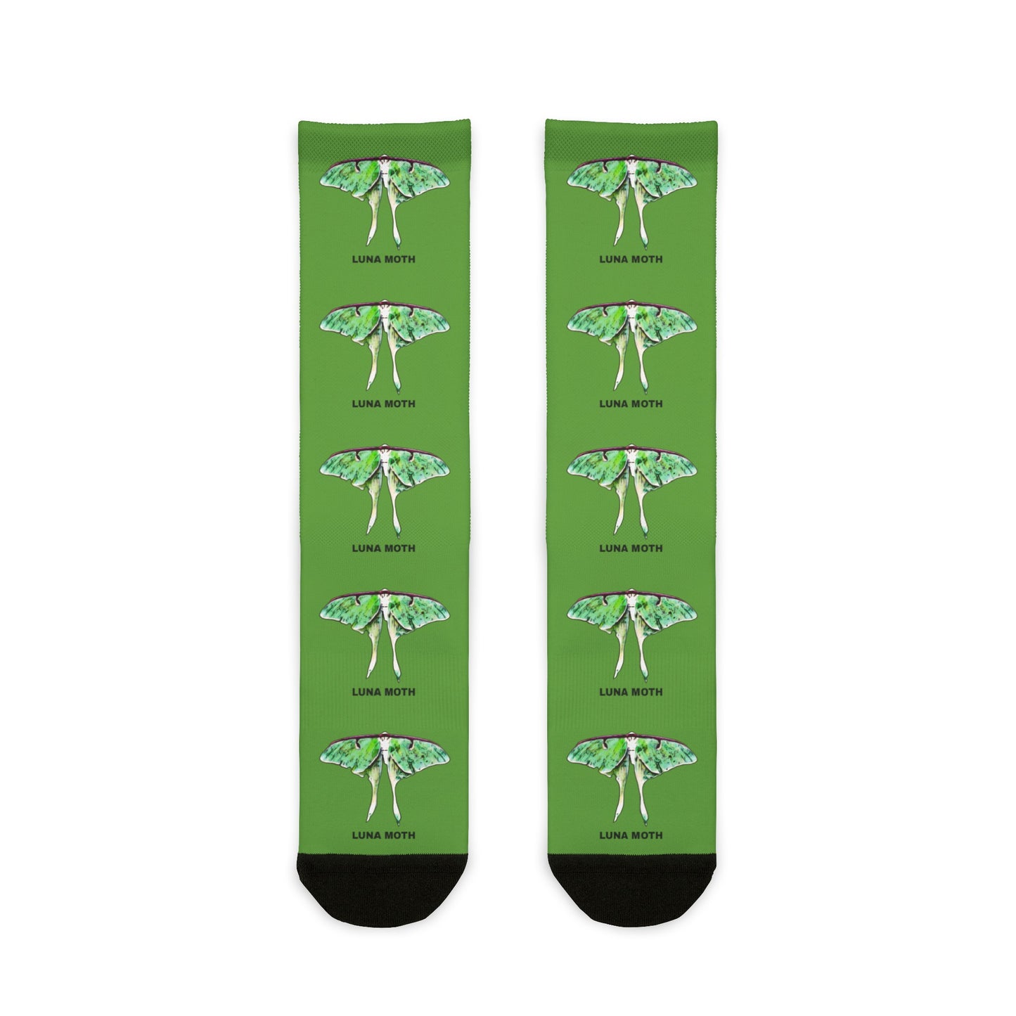 Luna Moth Crew Socks