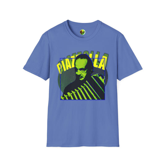 Piazzolla Unisex Softstyle T-Shirt - Perfect for Music Lovers
