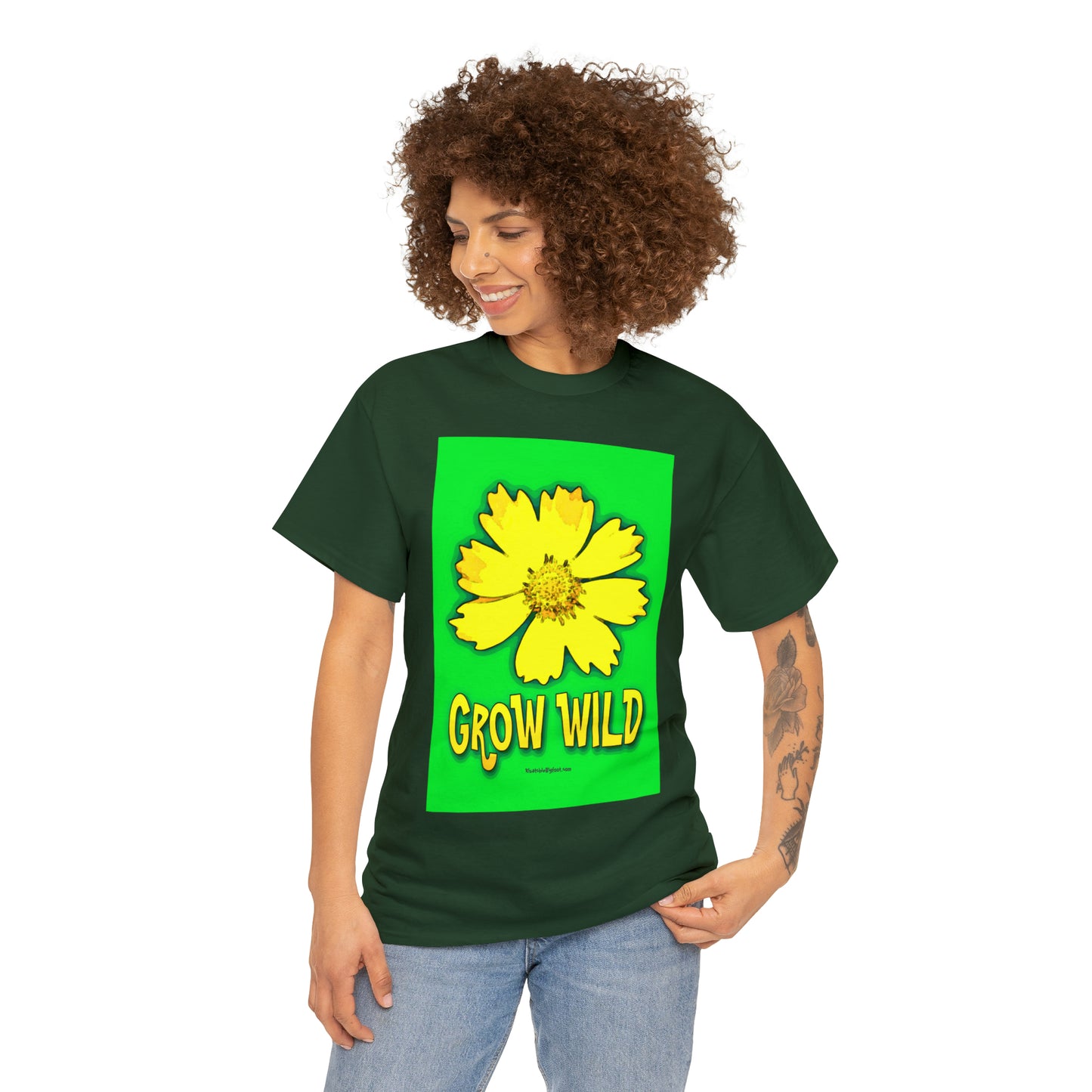 Grow Wild Unisex Heavy Cotton Tee