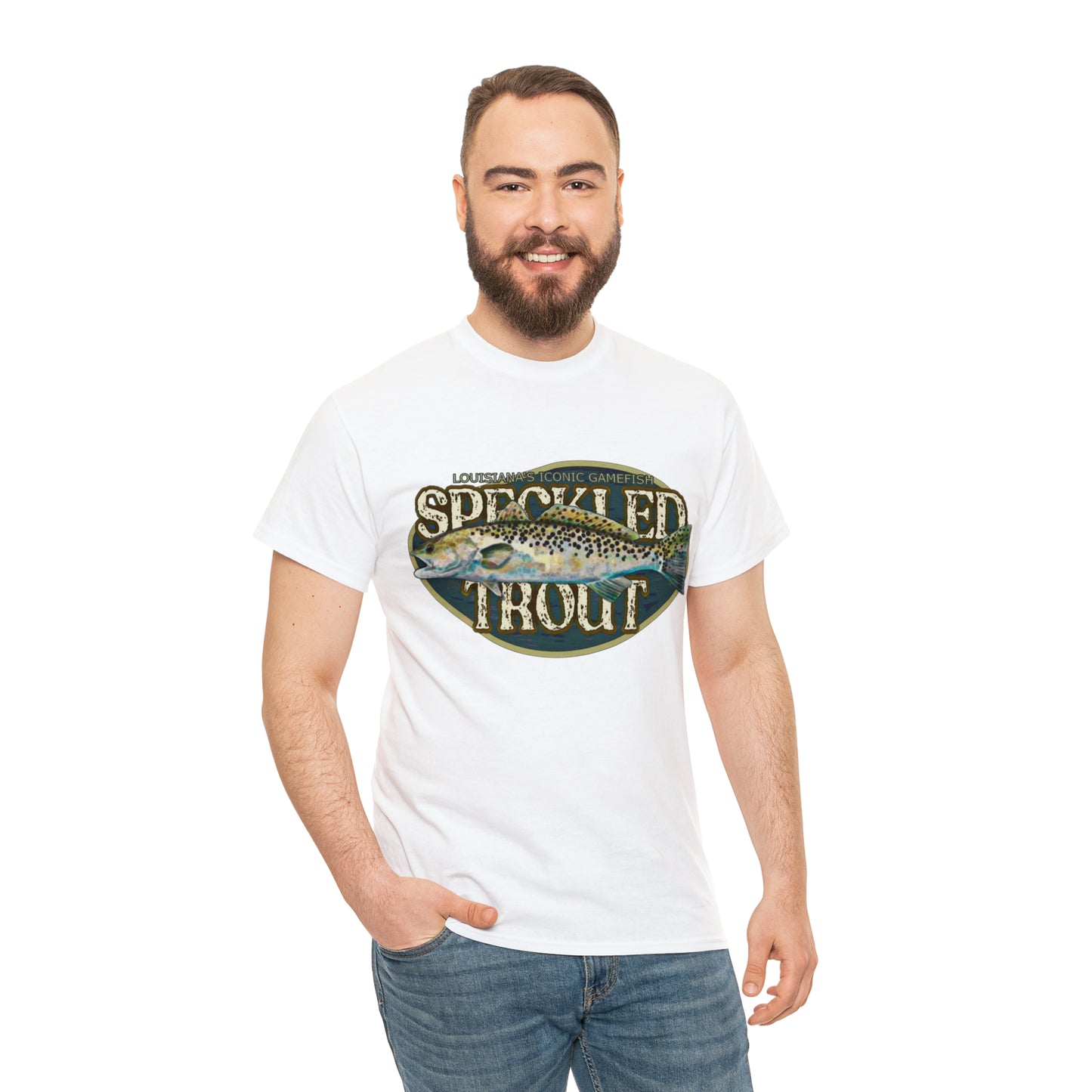 Speckled Trout Unisex Heavy Cotton Tee