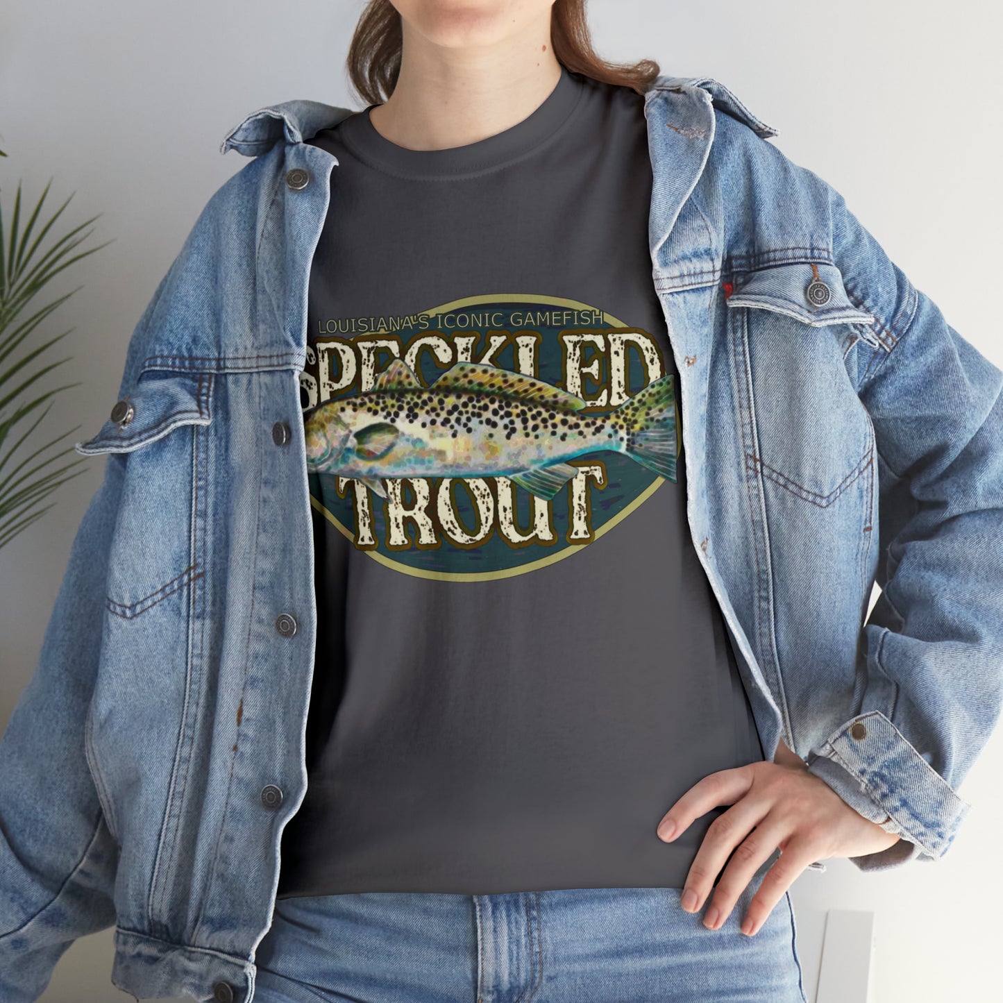 Speckled Trout Unisex Heavy Cotton Tee