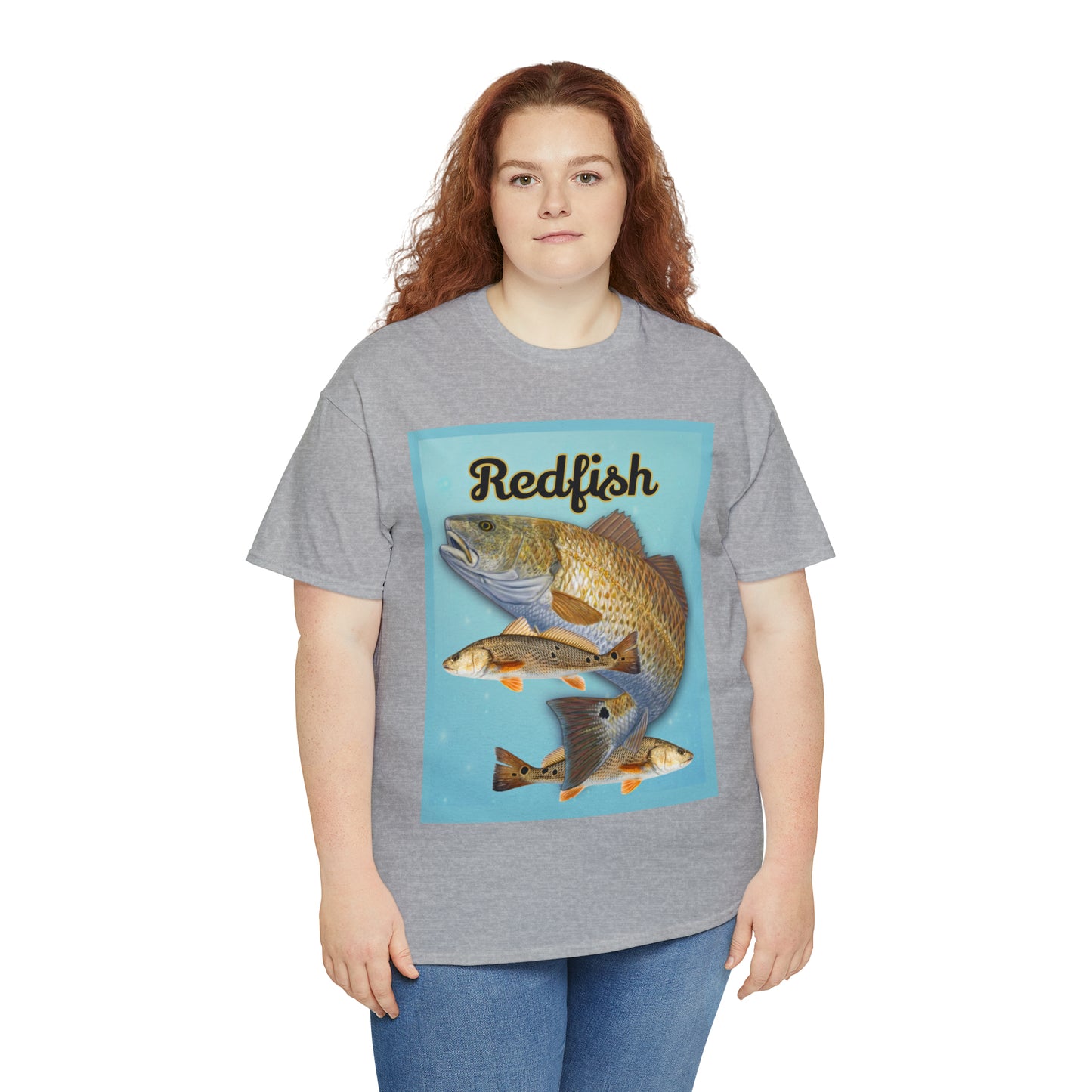 Redfish Unisex Heavy Cotton Tee