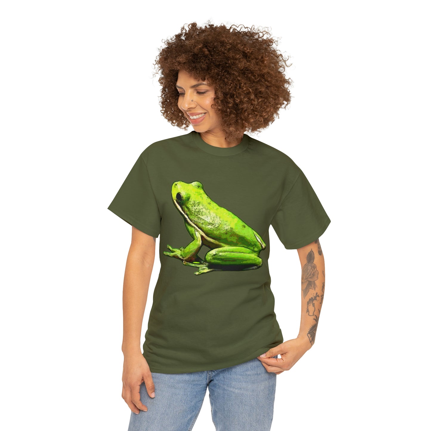 Tree Frog Unisex Heavy Cotton Tee