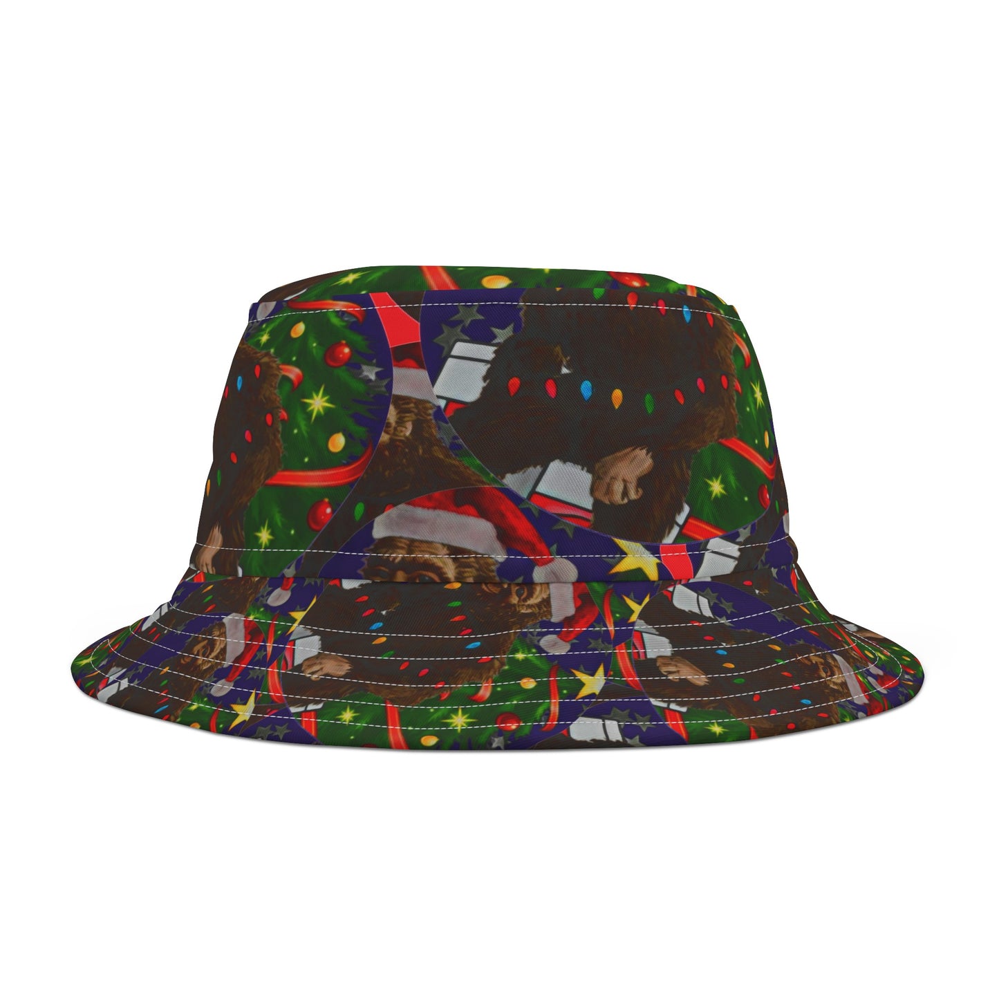 Santa Bigfoot Bucket Hat