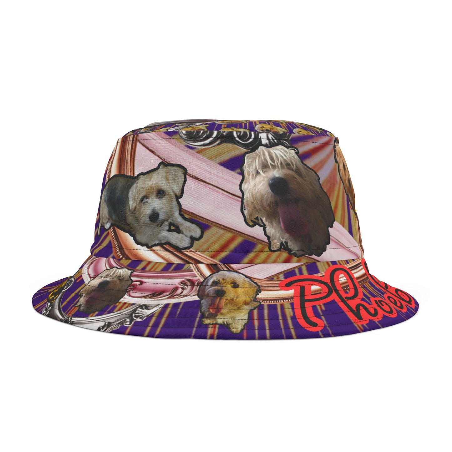 Phoebe Love Bucket Hat Purple