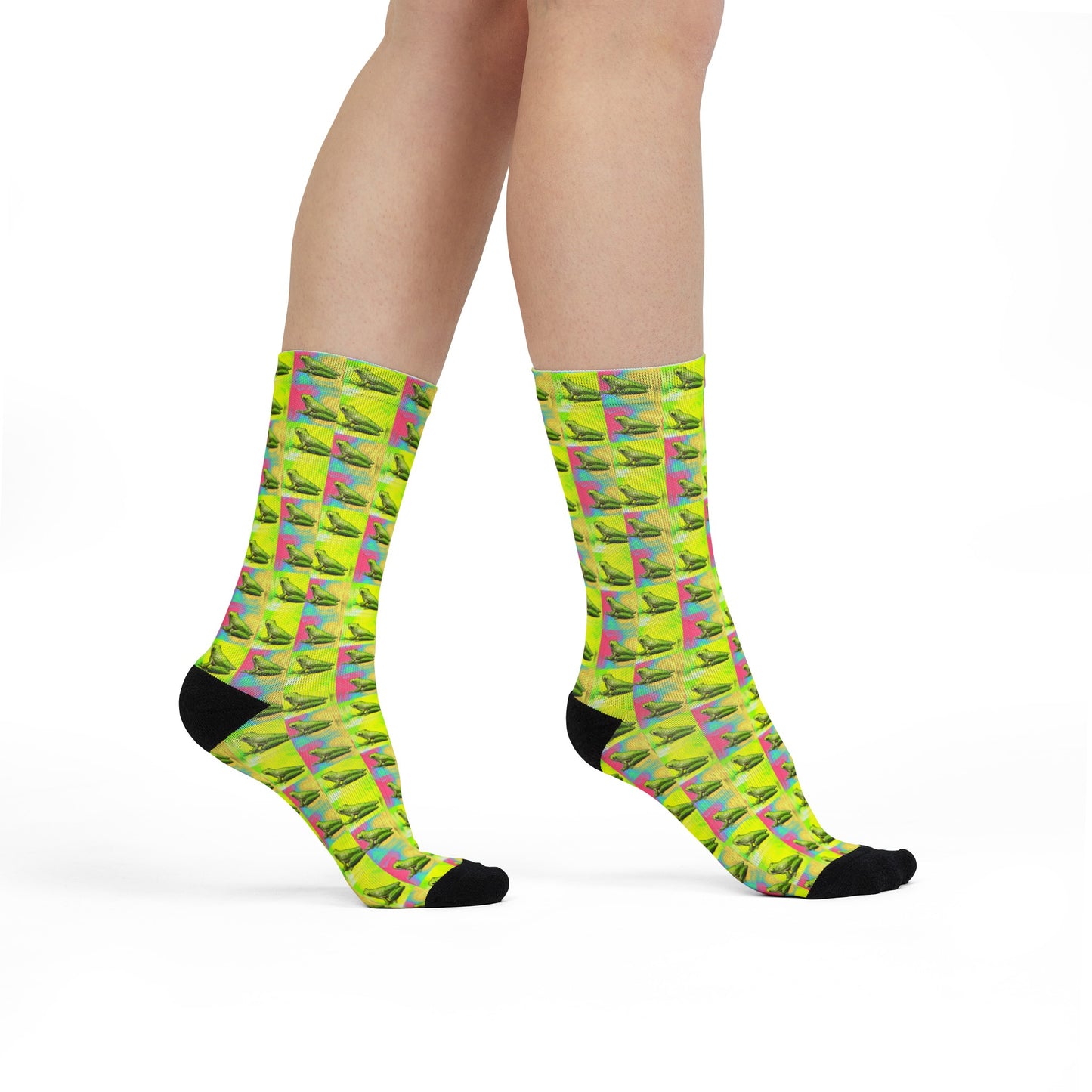 Tree Frogs Crew Socks