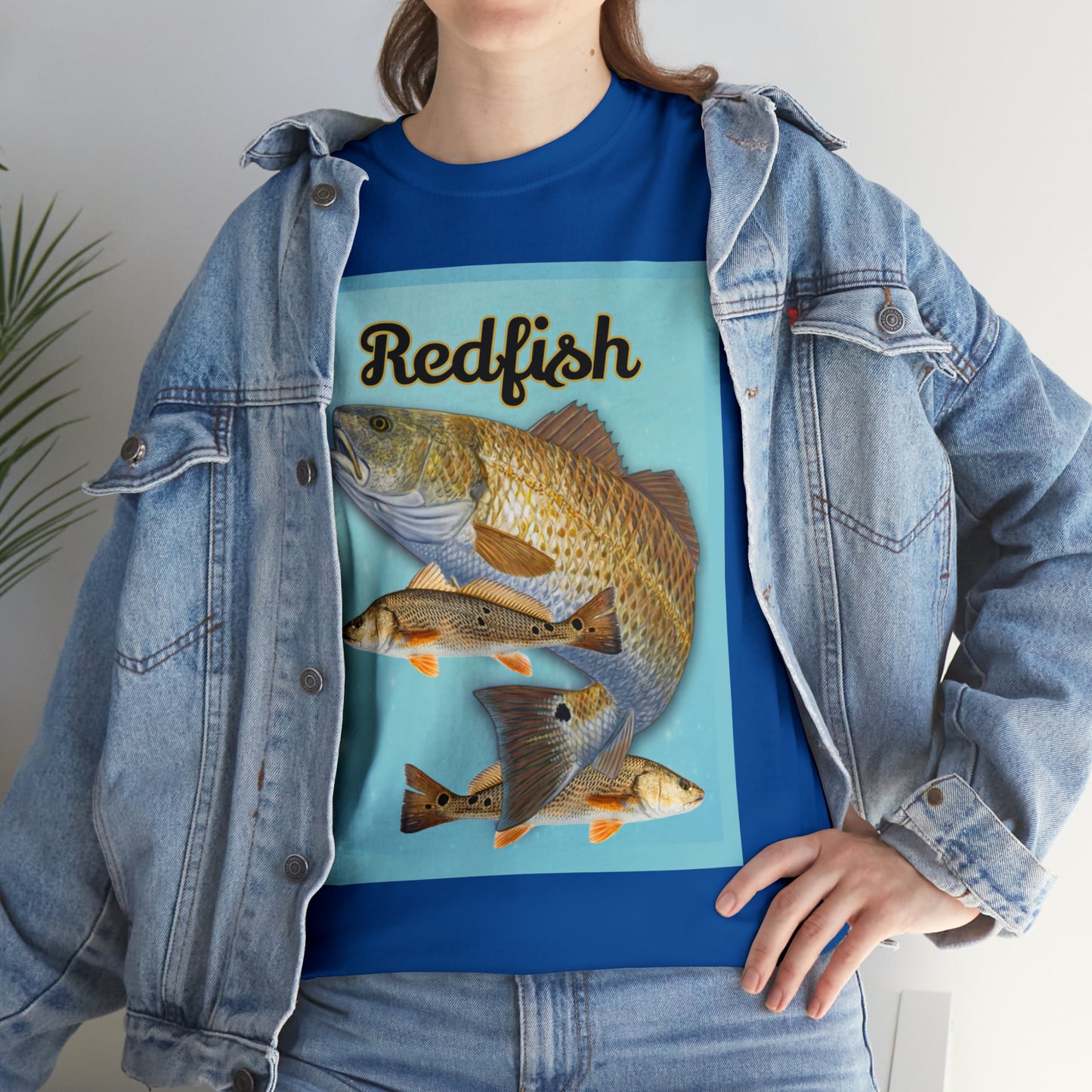 Redfish Unisex Heavy Cotton Tee