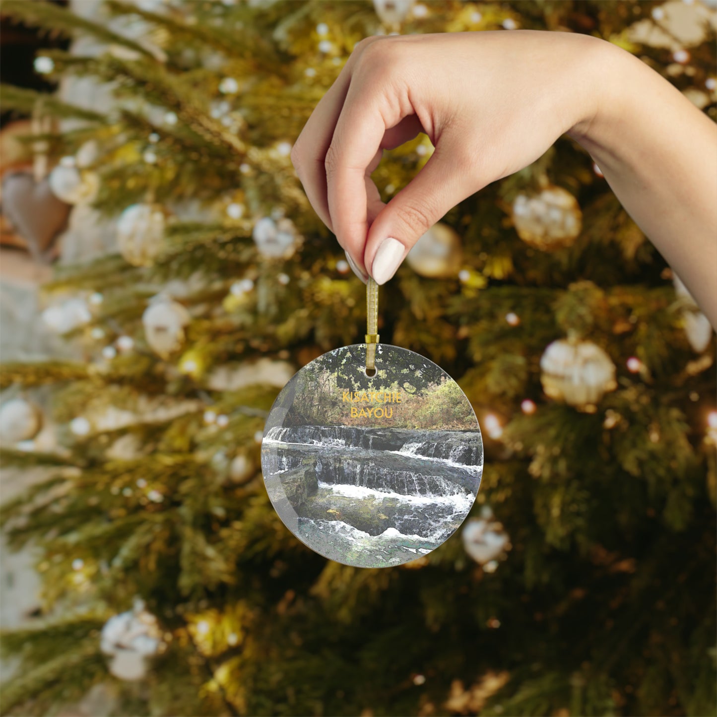 Kisatchie Bayou Glass Ornaments