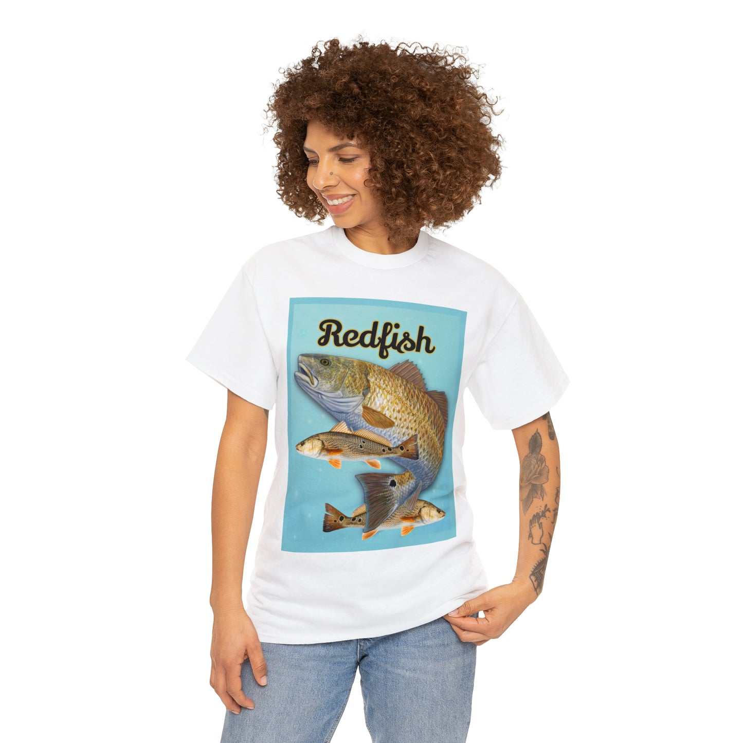 Redfish Unisex Heavy Cotton Tee