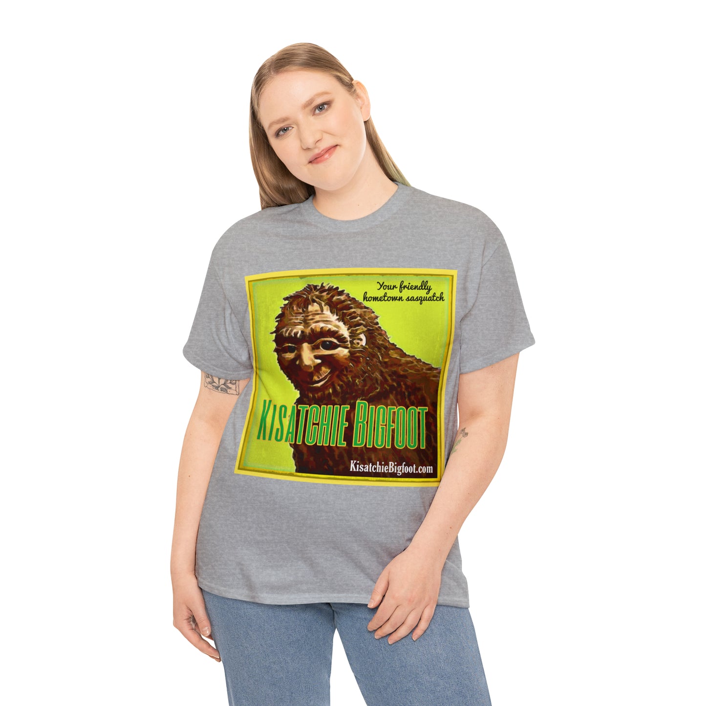 Kisatchie Bigfoot Unisex Heavy Cotton Tee