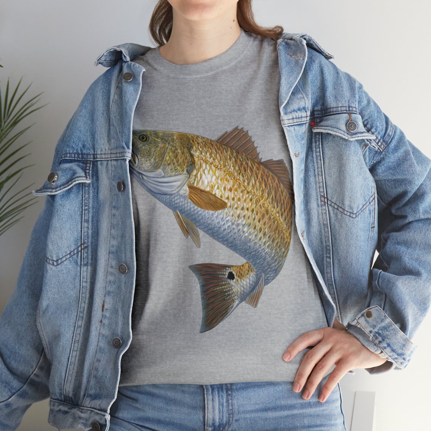 Redfish Unisex Heavy Cotton Tee