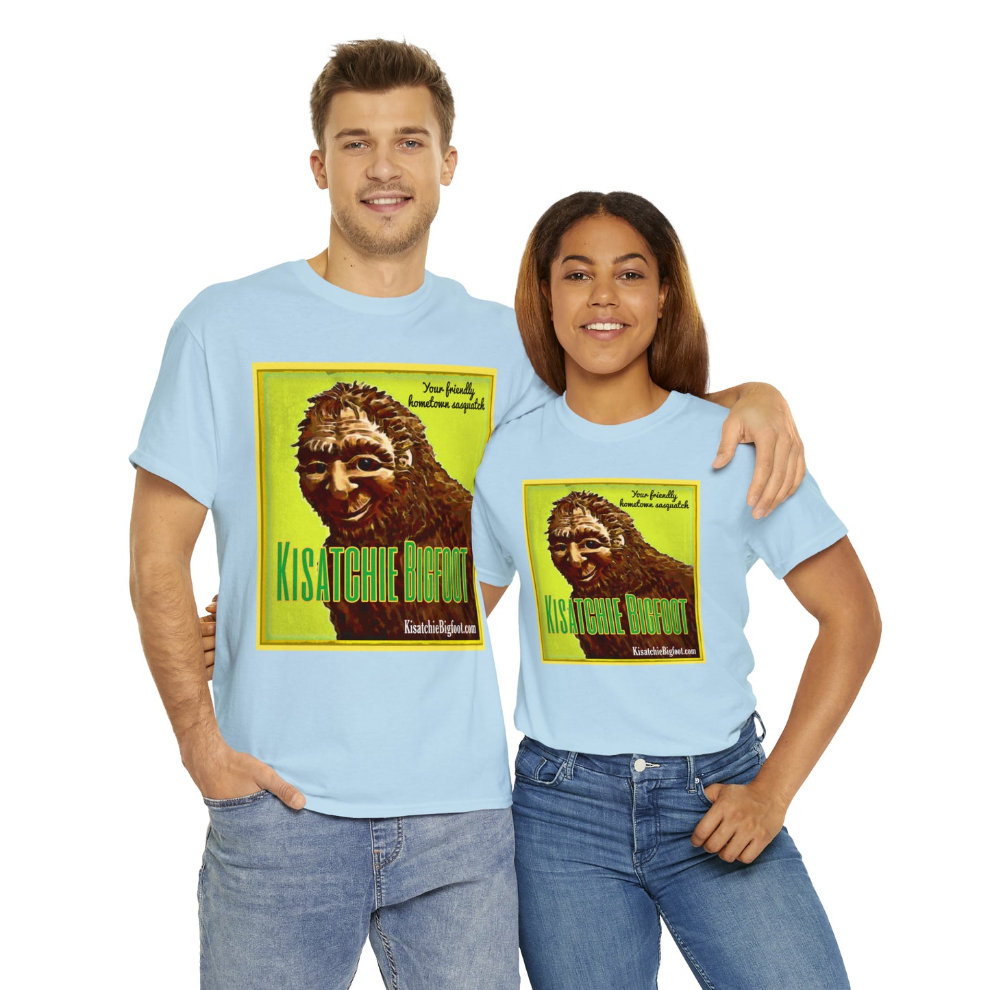 Kisatchie Bigfoot Unisex Heavy Cotton Tee