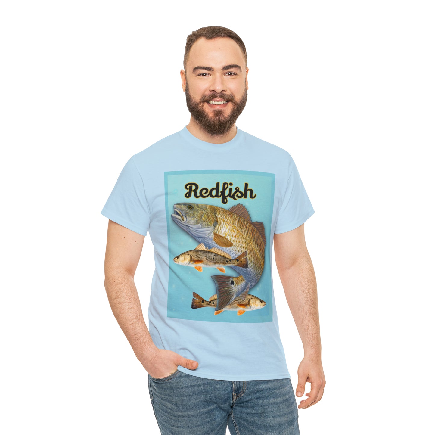 Redfish Unisex Heavy Cotton Tee