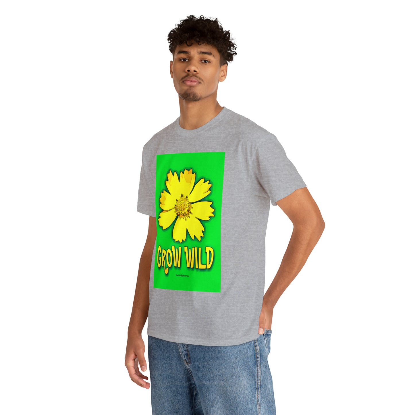 Grow Wild Unisex Heavy Cotton Tee