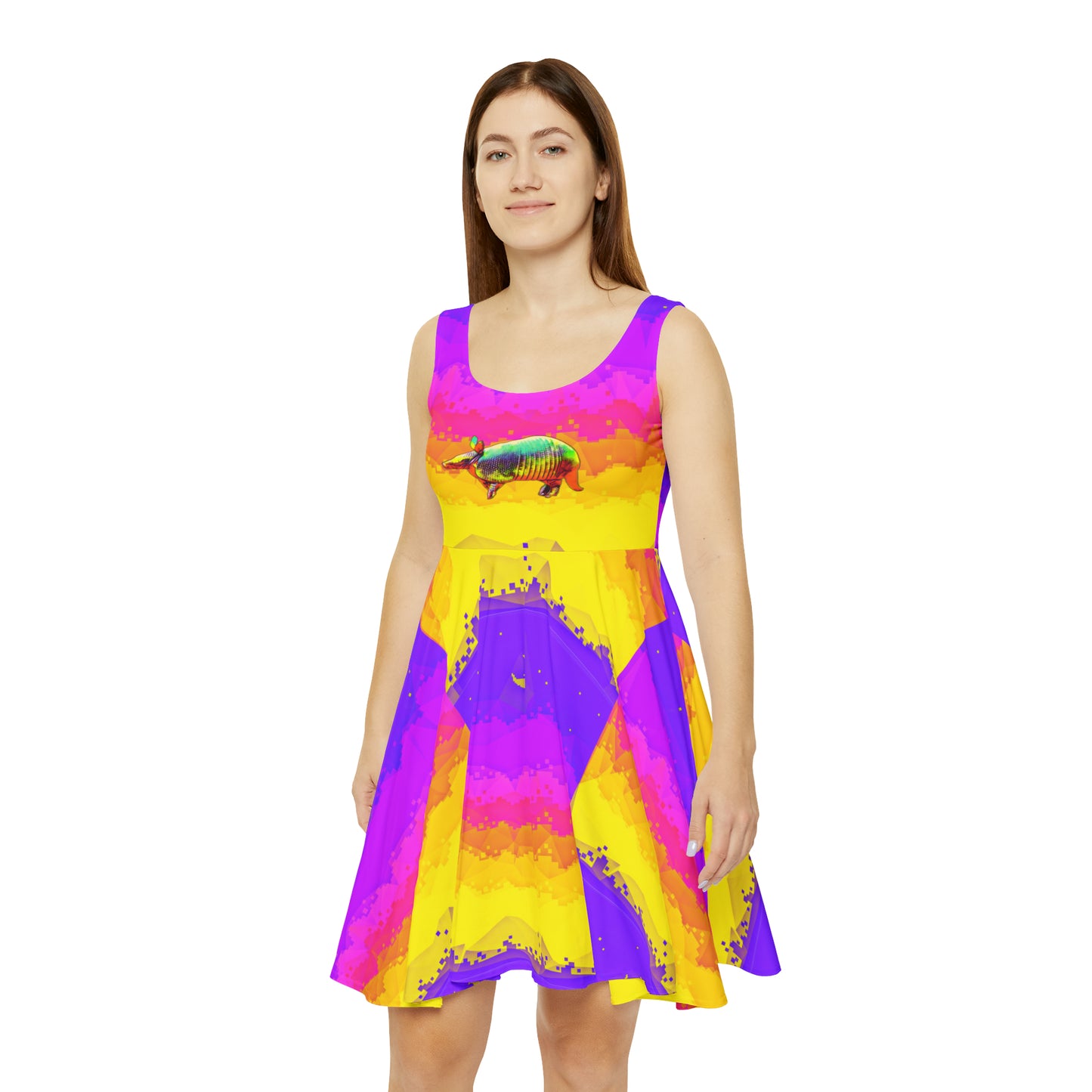 KisatchieAbsurda Armadillo Skater Dress