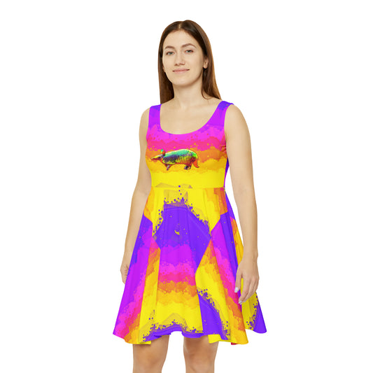 KisatchieAbsurda Armadillo Skater Dress