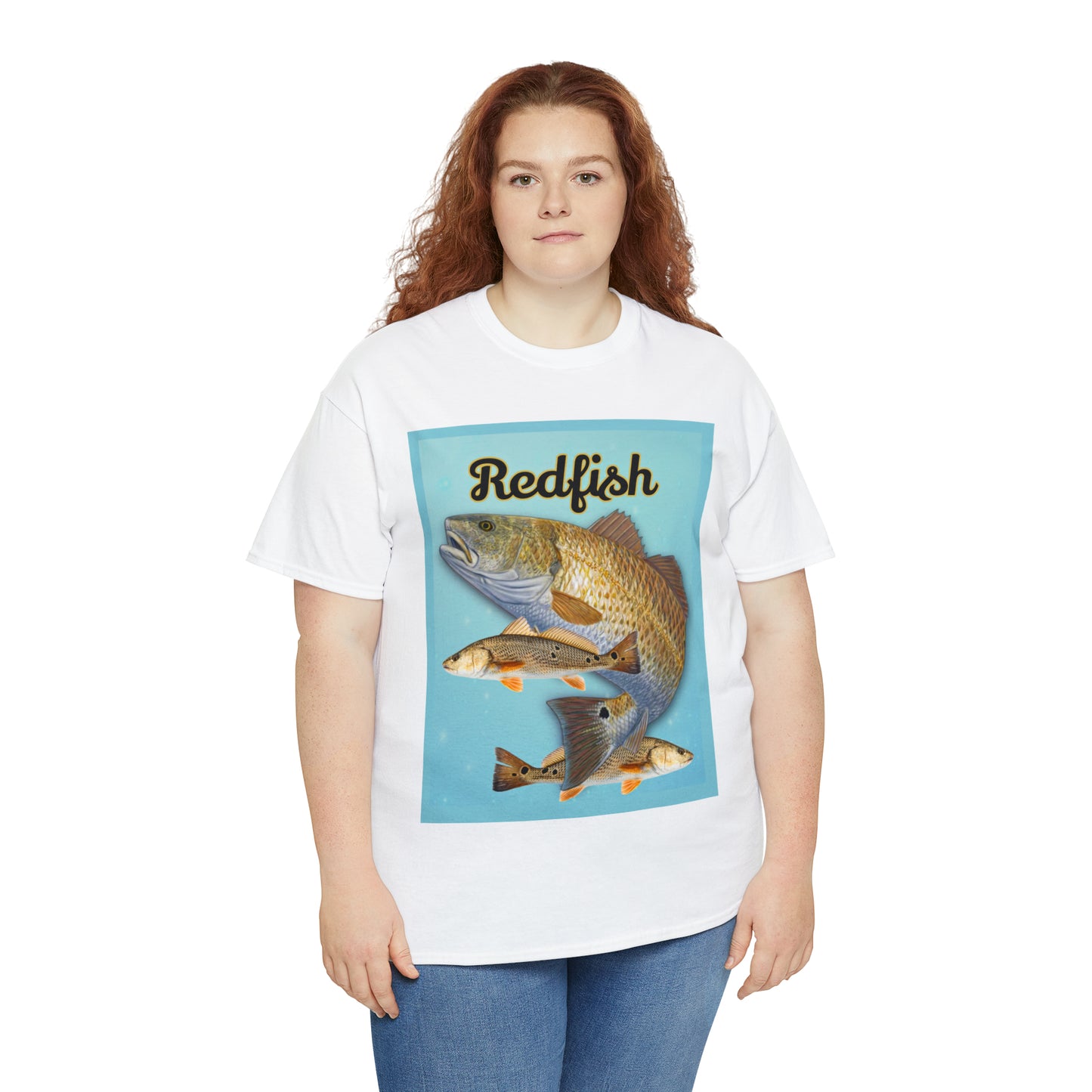 Redfish Unisex Heavy Cotton Tee