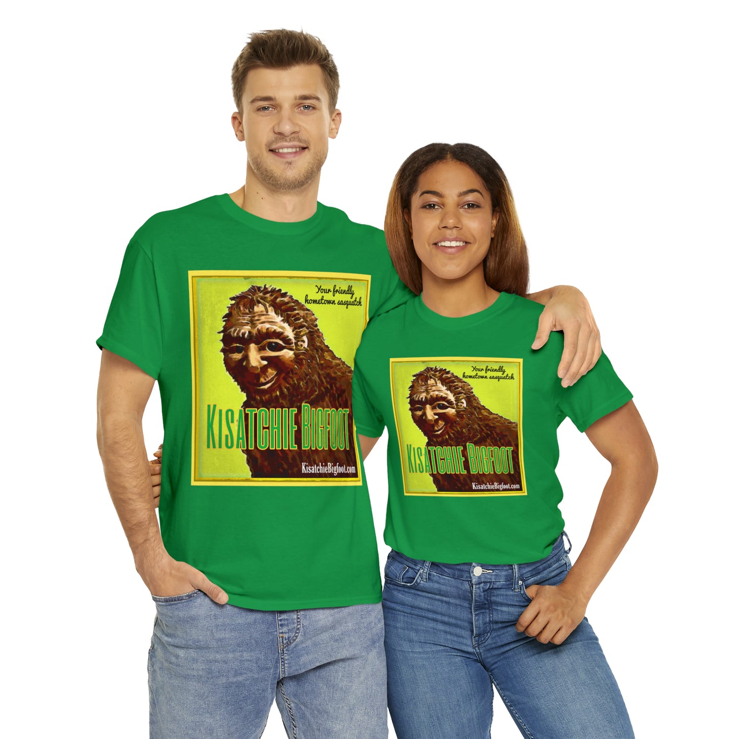 Kisatchie Bigfoot Unisex Heavy Cotton Tee