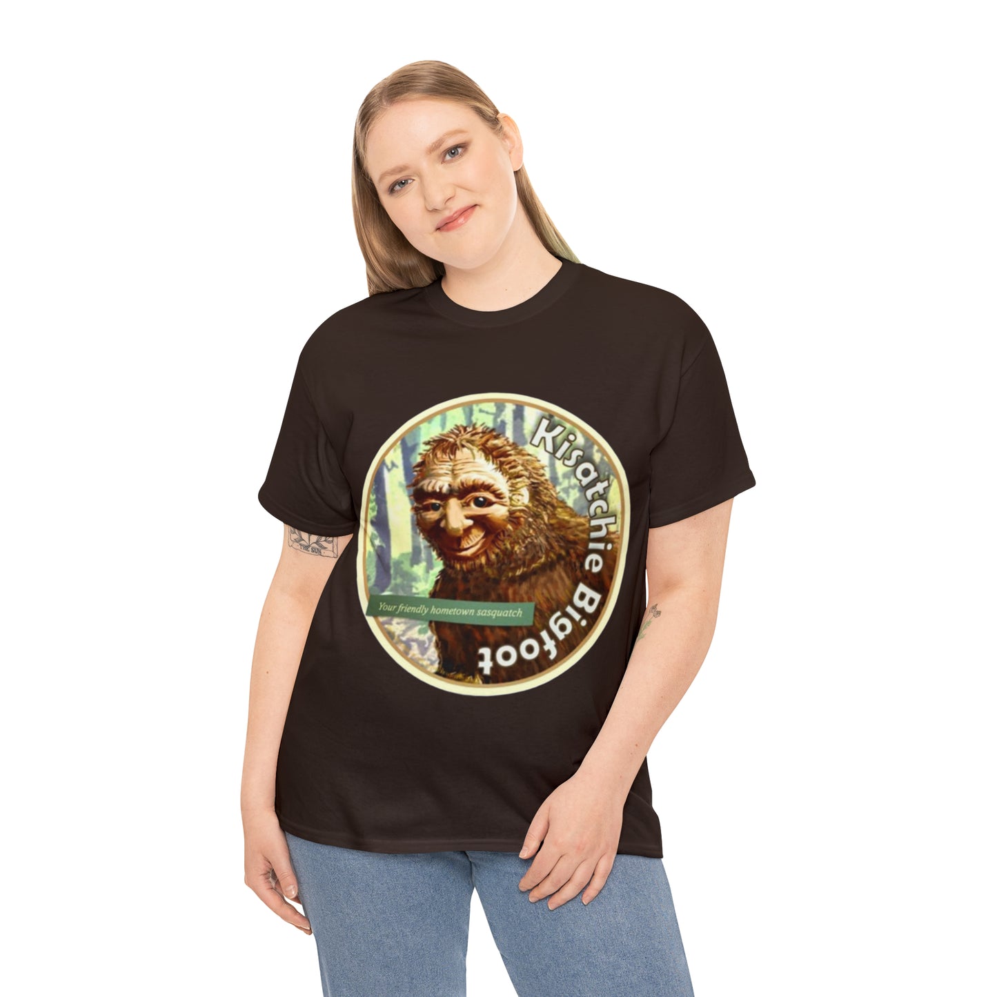 Kisatchie Bigfoot Unisex Heavy Cotton Tee