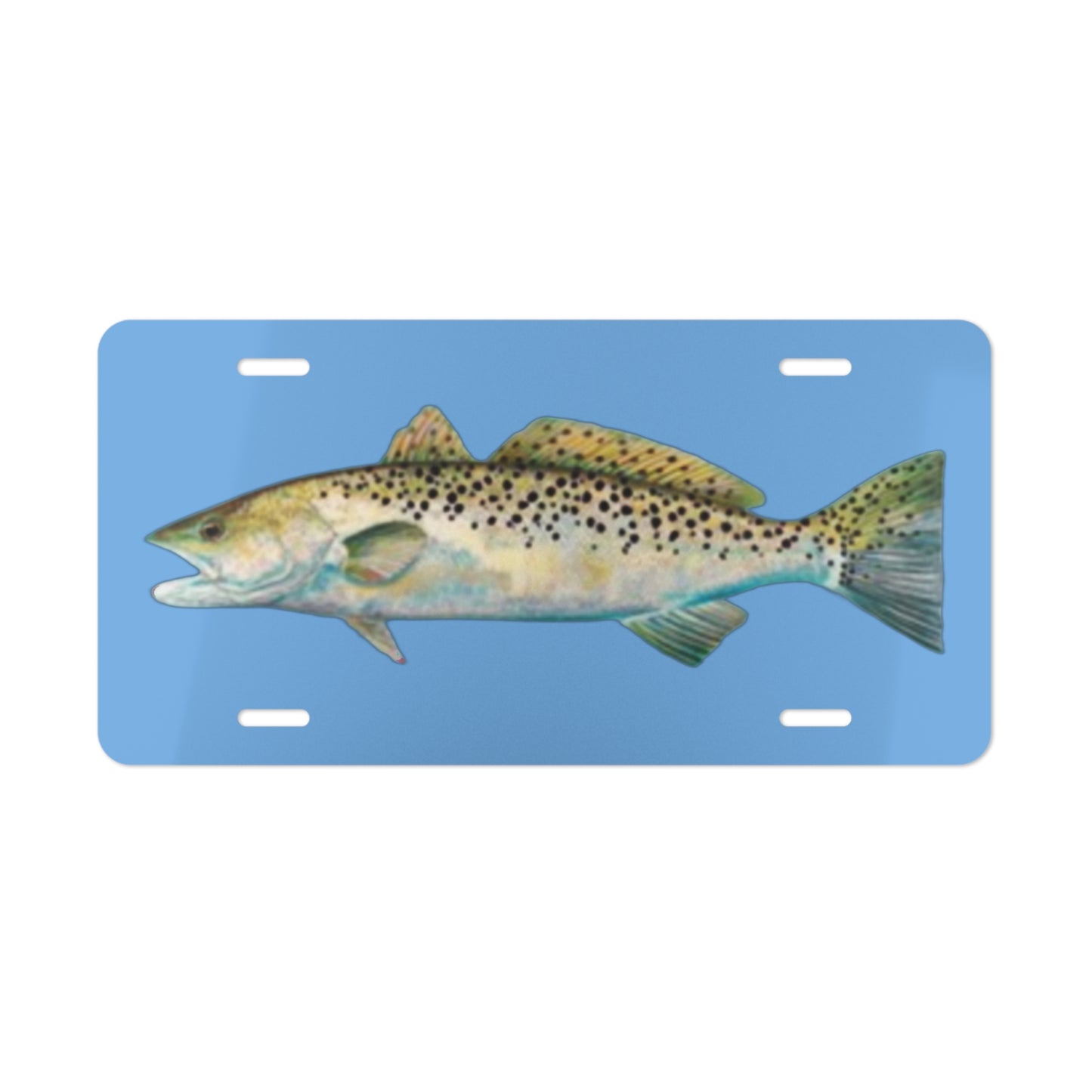 Speckled Trout Vanity Plate