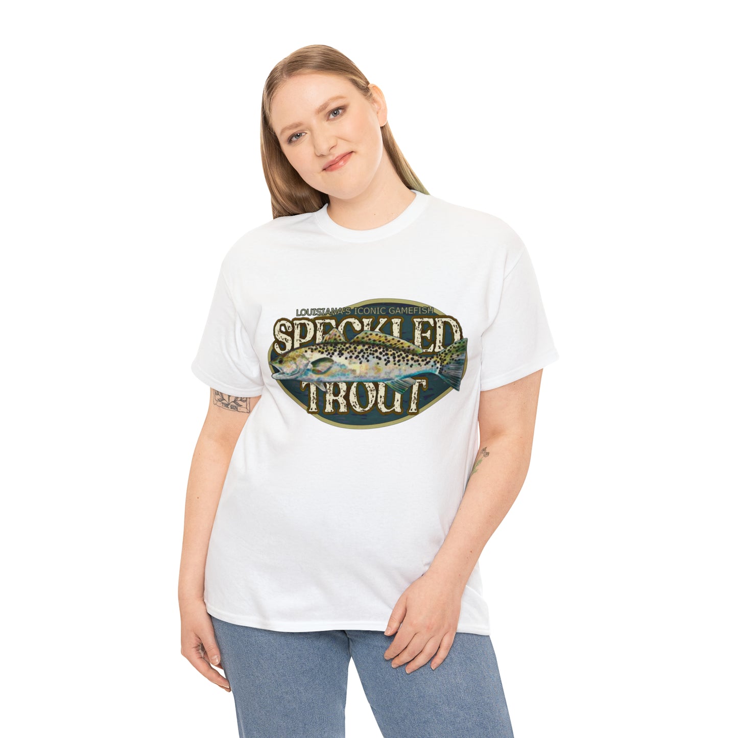 Speckled Trout Unisex Heavy Cotton Tee