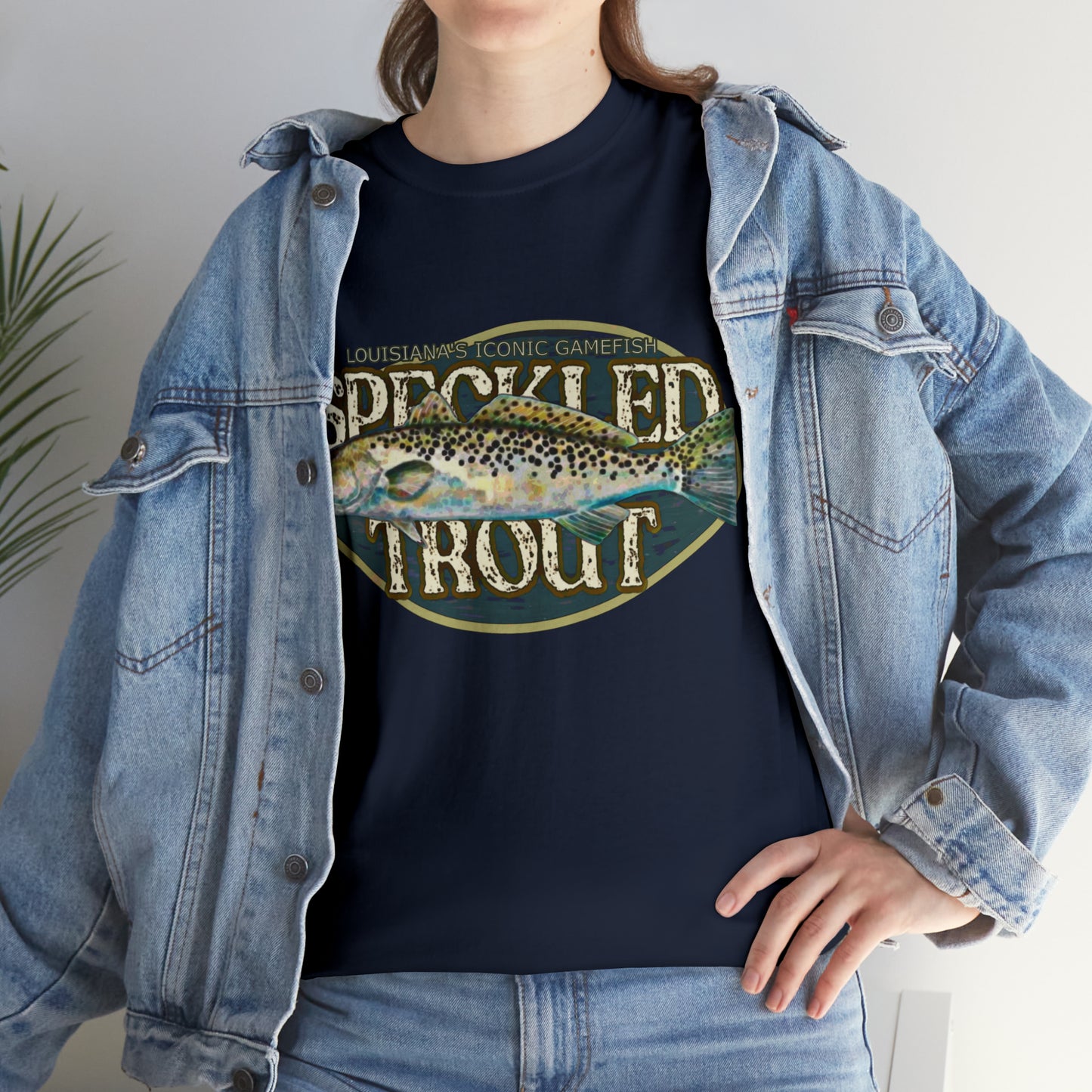 Speckled Trout Unisex Heavy Cotton Tee