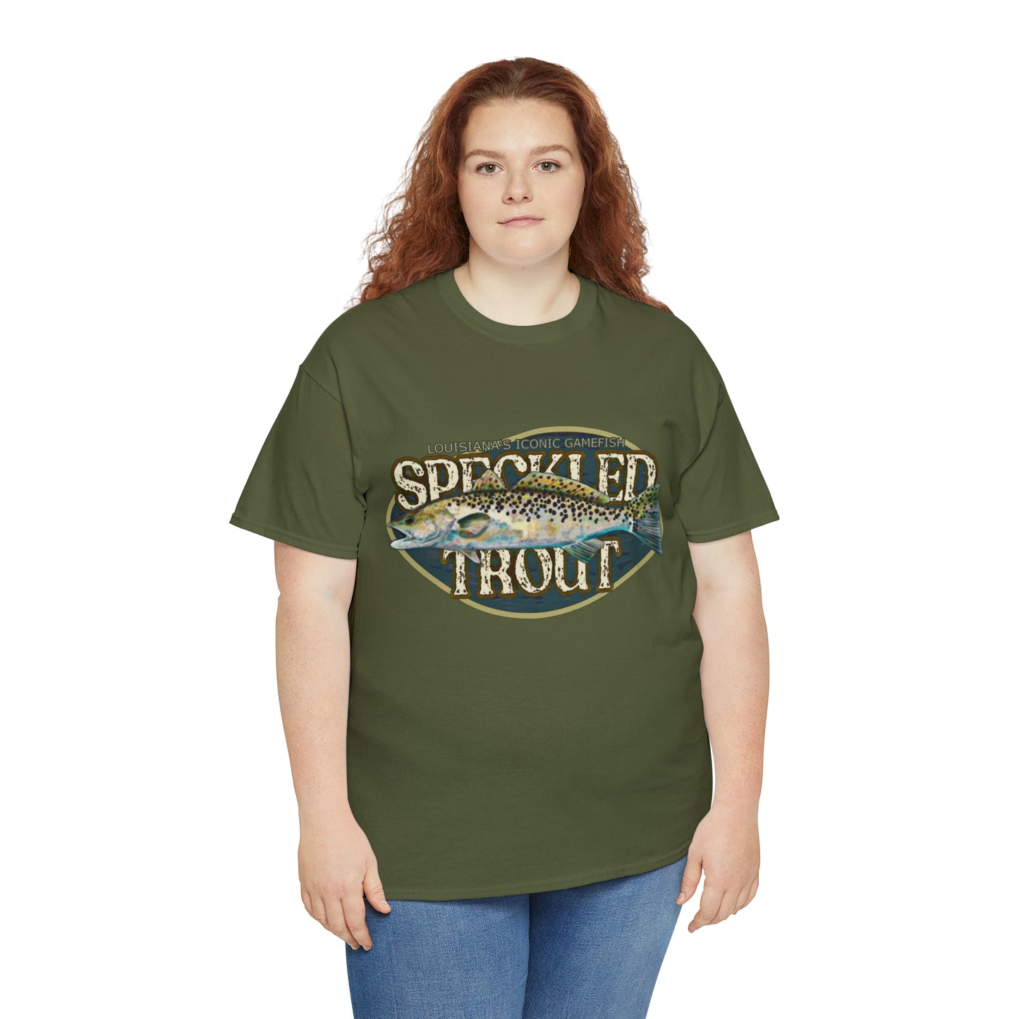 Speckled Trout Unisex Heavy Cotton Tee