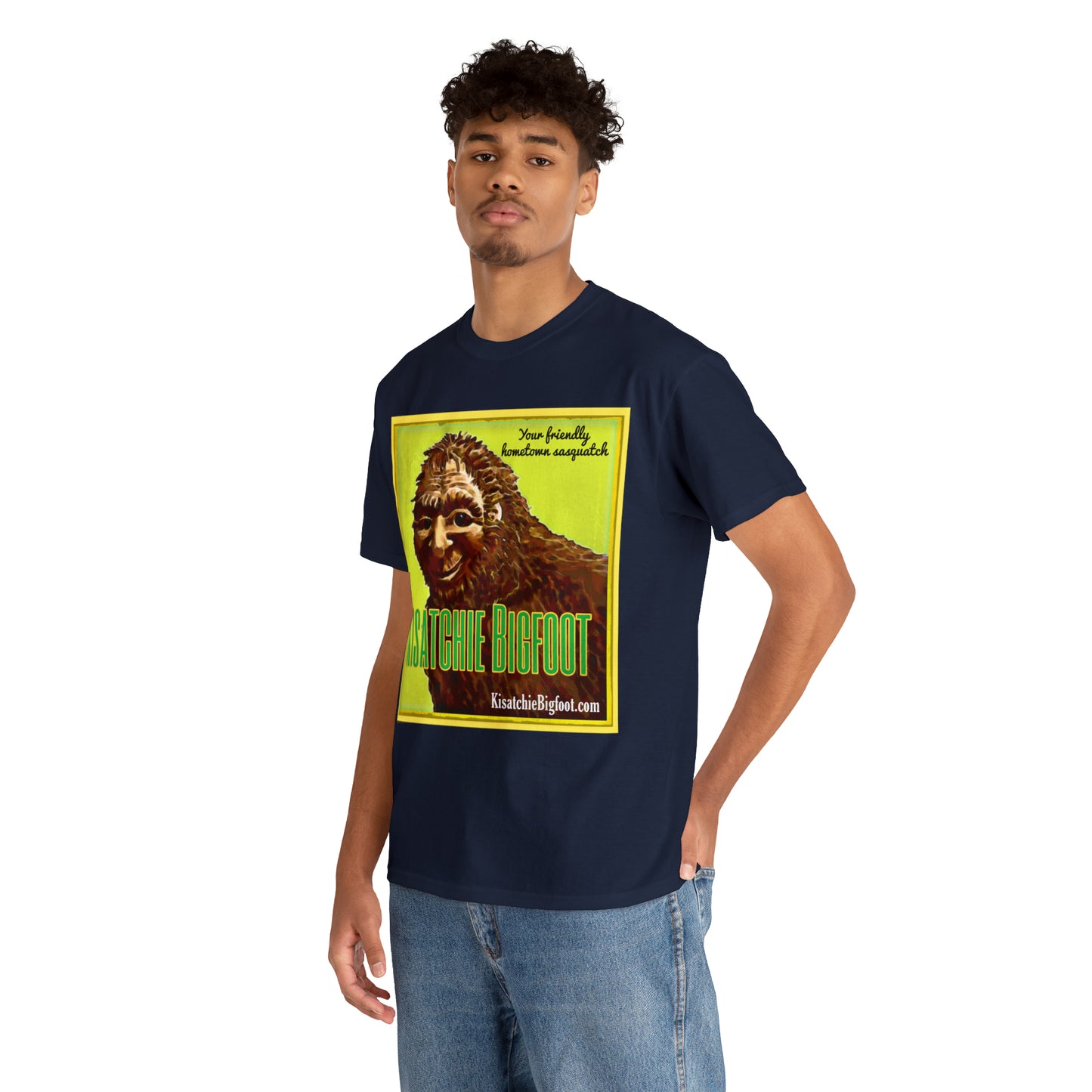 Kisatchie Bigfoot Unisex Heavy Cotton Tee