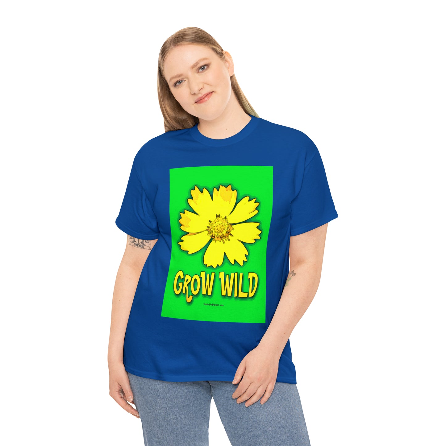 Grow Wild Unisex Heavy Cotton Tee