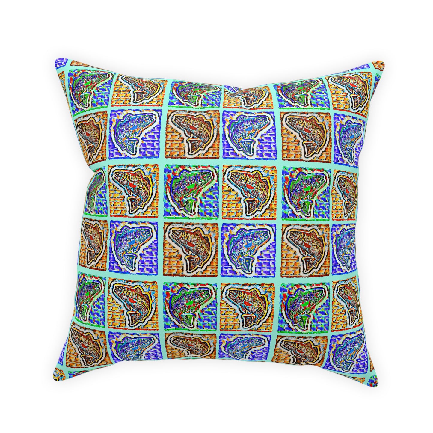 Redfish Broadcloth Pillow