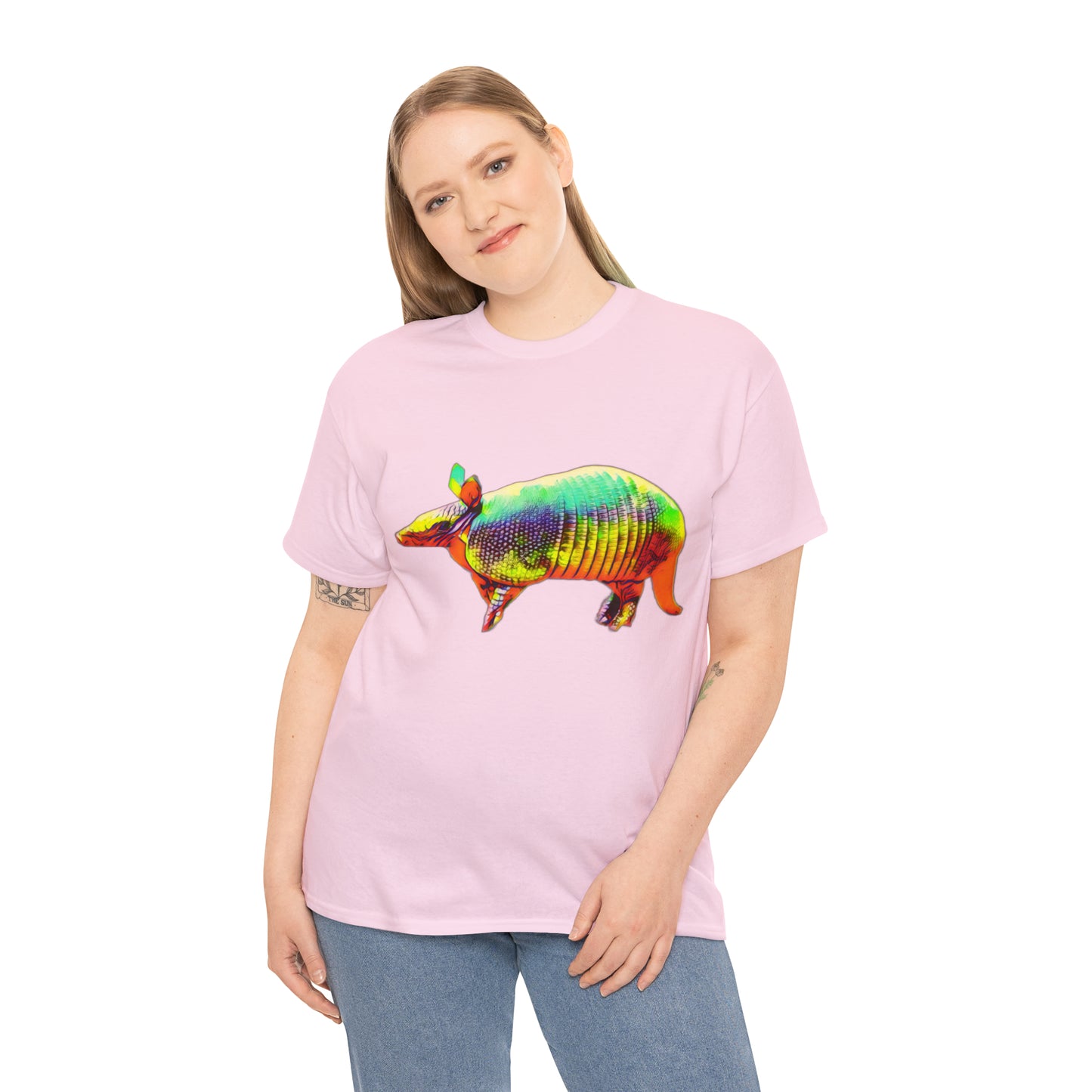 Golden Armadillo Unisex Heavy Cotton Tee