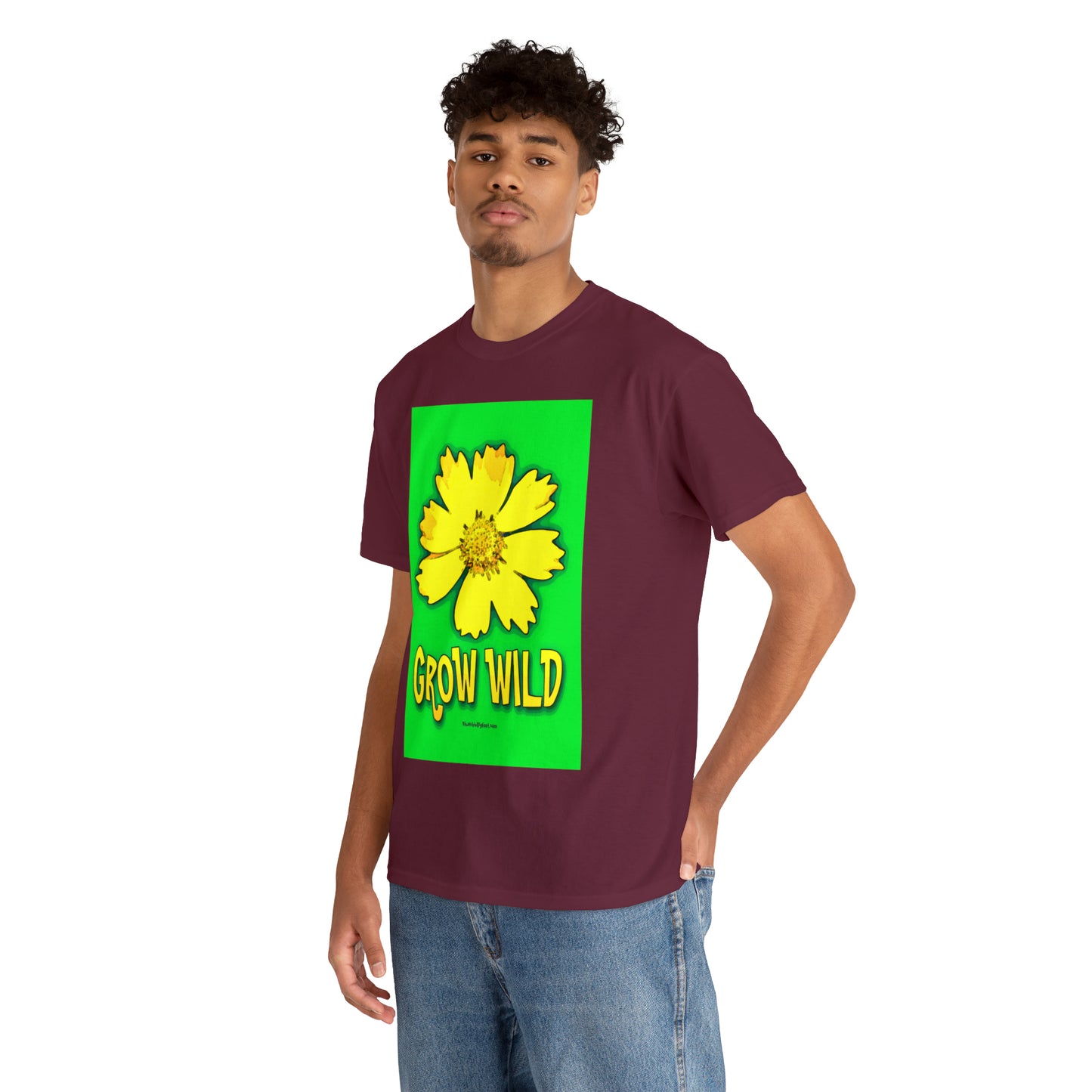 Grow Wild Unisex Heavy Cotton Tee